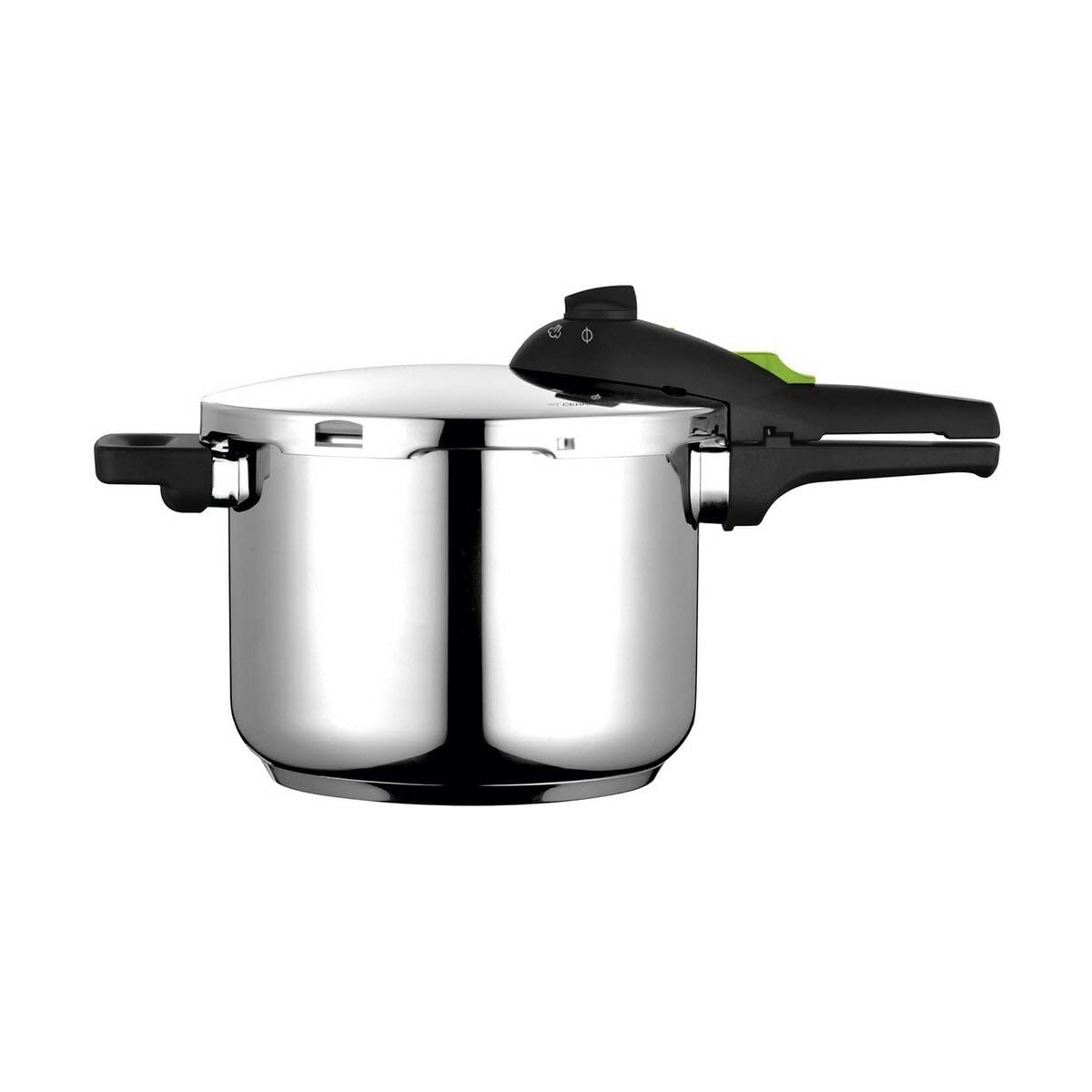 Fagor Rapid Xpress 6L Stainless Steel Pressure Cooker for Induction Cooktops - 18/10 Steel, Thermo Diffuser Bottom, 2 Pressure Levels & 5 Safety Systems | Fast Cooking for Soups, Stews & Family Meals | Perfect for Home Chefs & Busy Families
