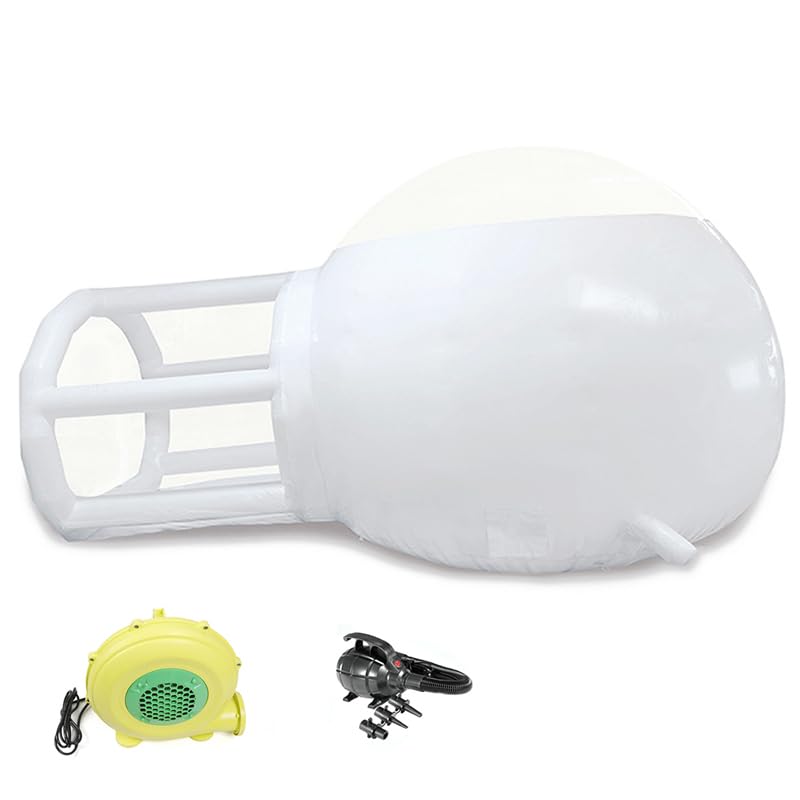 10ft Translucent Inflatable Tent + 6.6ft Transparent Tunnel
