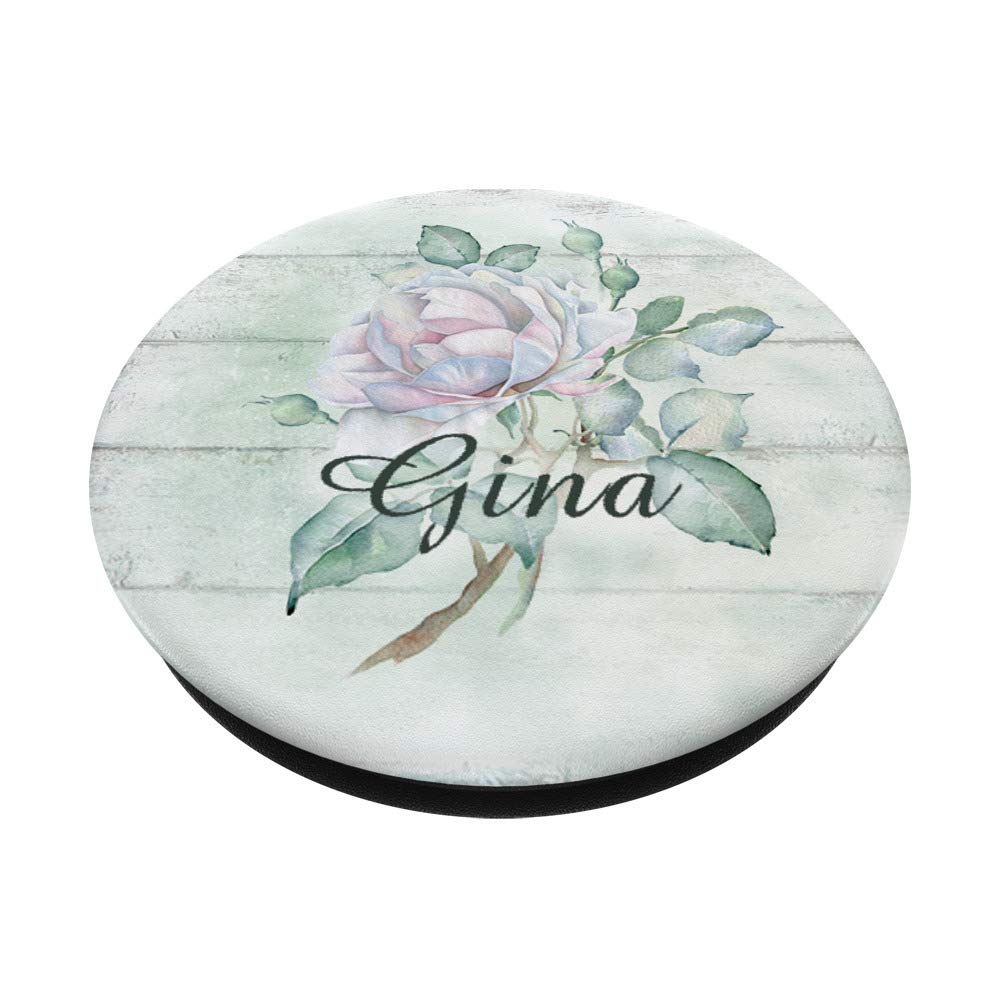 Personalized Phone Accessory Gift for Gina - Custom PopSockets Grip & Stand for Phones & Tablets - Perfect for Everyday Use, Travel, and Work