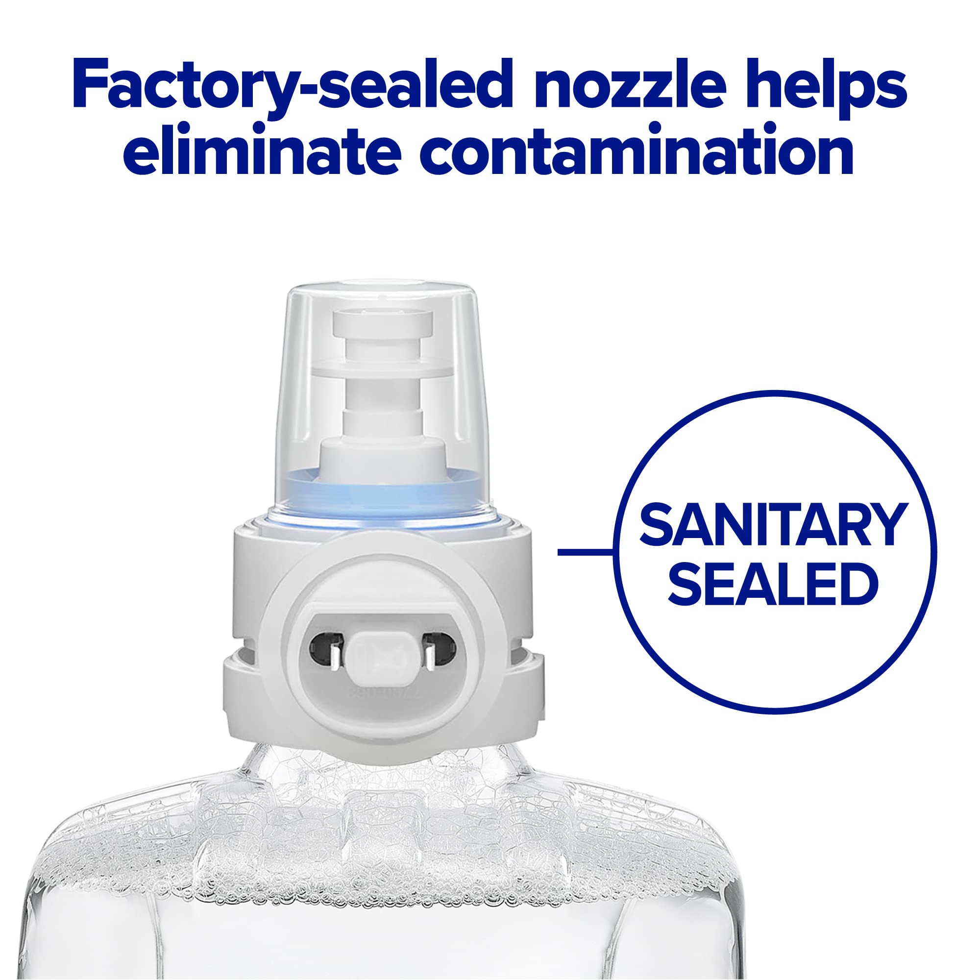 Purell Healthy Soap E2 Antimicrobial Foaming Hand Soap Refill - Fragrance Free, 1200mL (Pack of 2) for CS6 Automatic Soap Dispenser | Hospital-Grade Sanitizer for Restrooms, Kitchens & Healthcare Facilities