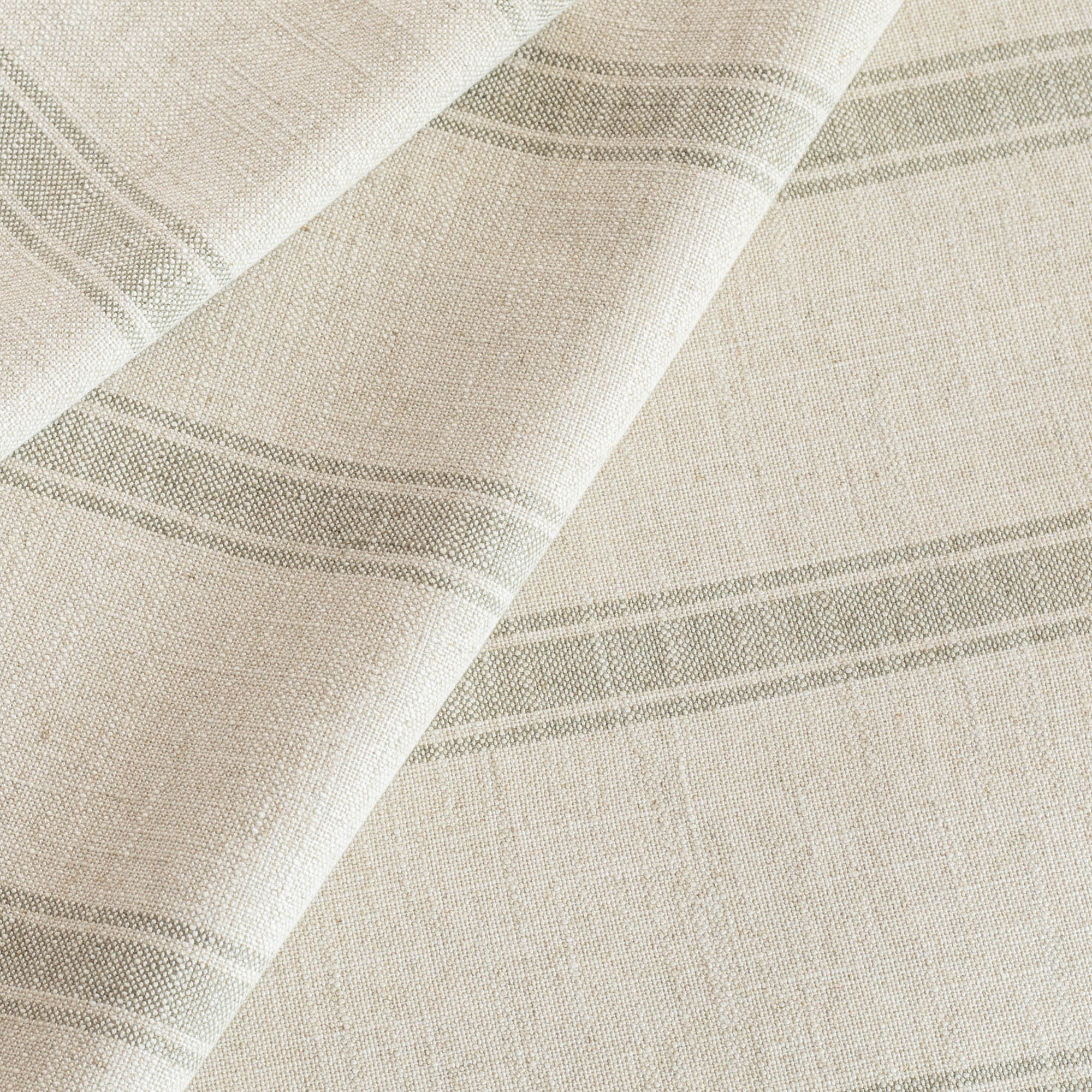 Premium Theo Stripe Fabric by the Yard - Soft & Durable Lake Blue Cotton Material for DIY Sewing, Upholstery & Home Decor Projects | Perfect for Curtains, Pillows & Clothing