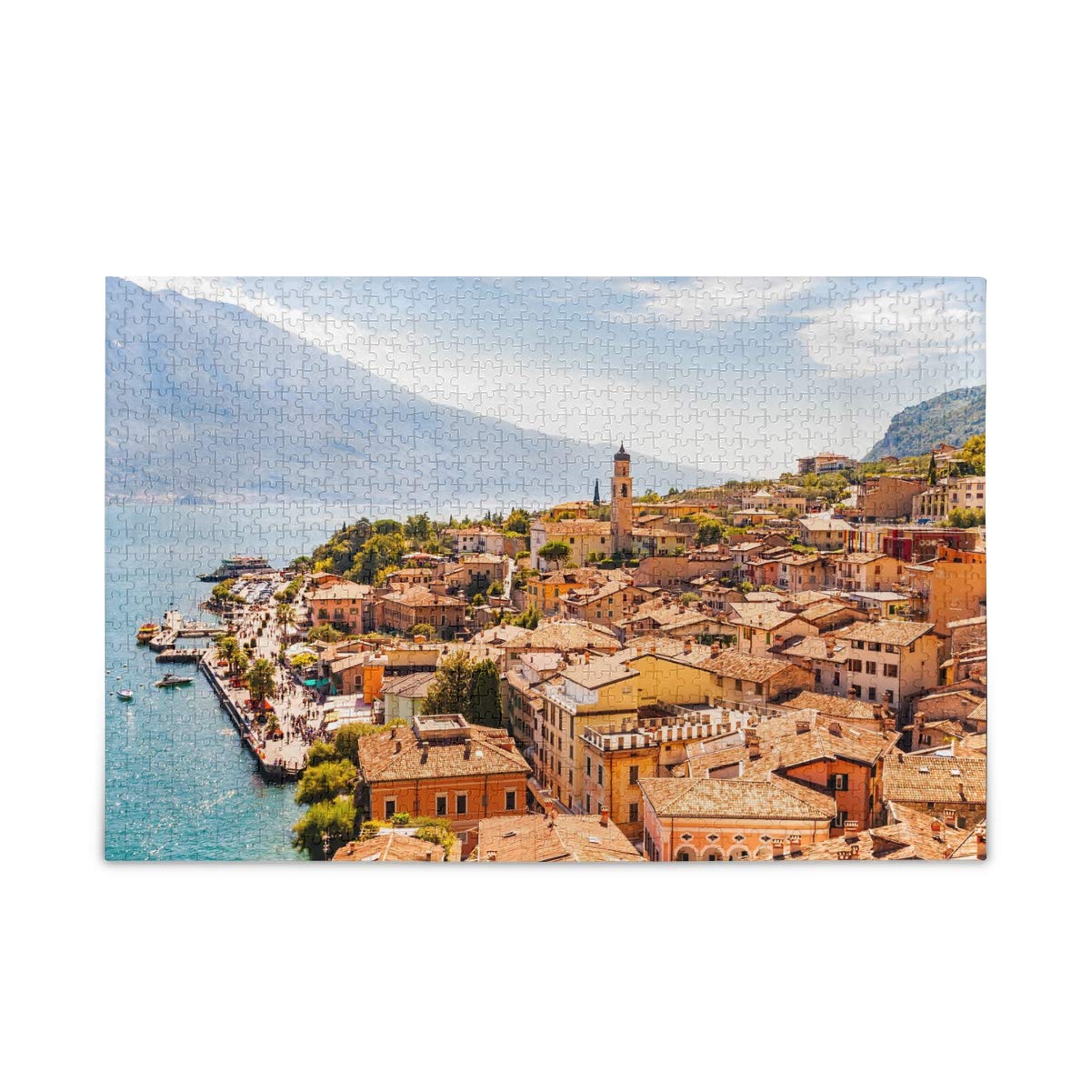 500-Piece Wooden Jigsaw Puzzle - Stunning Venice Water City Landscape for Adults & Kids | Fun & Challenging Stay-at-Home Activity | Includes Storage Bag | Perfect for Family Game Nights & Stress Relief