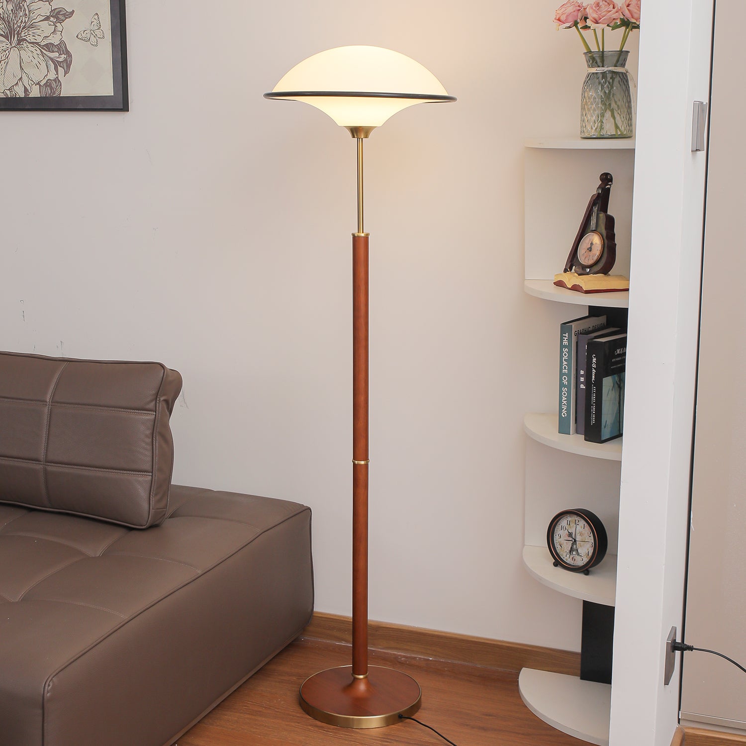 Arthur Modern LED Floor Lamp - Adjustable Brightness & Color Temperature for Living Room, Bedroom, or Office Lighting