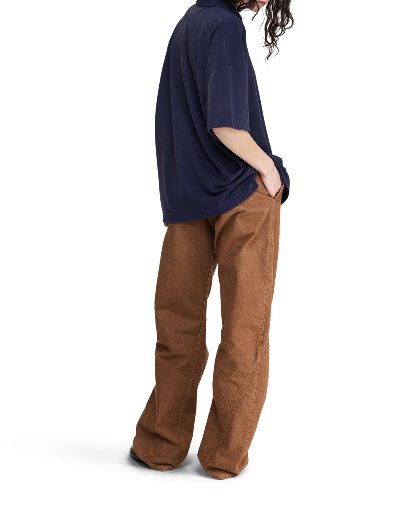 JWA Anchor Logo Print Polo Style Top - Classic Casual Shirt for Men & Women | Perfect for Office, Golf, and Everyday Wear