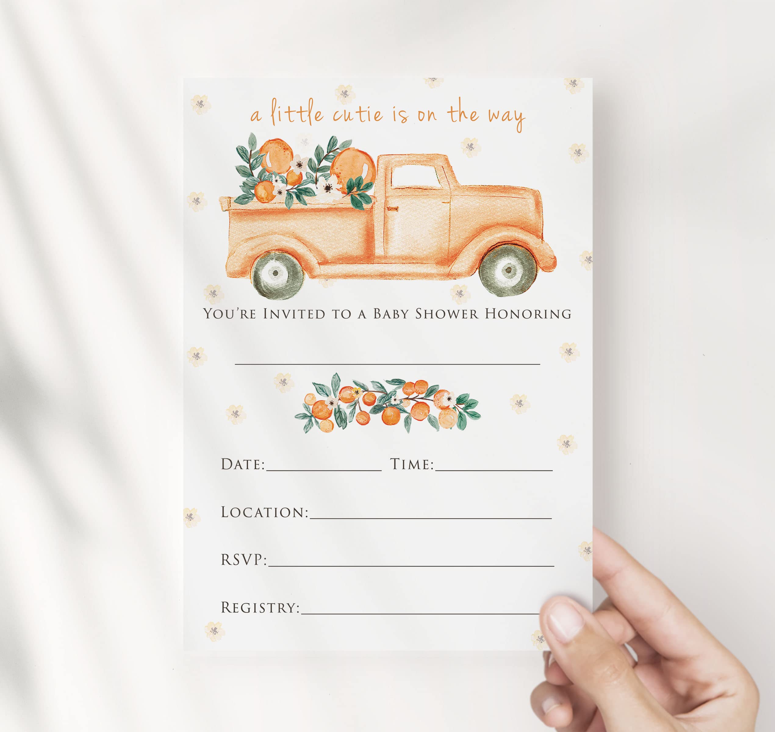 Adorable Baby Shower Invitations with Envelopes - Set of 25 Cards & 25 Envelopes | Perfect for Gender Reveal, Baby Shower Party & Newborn Celebration | M Market On Mainstreet