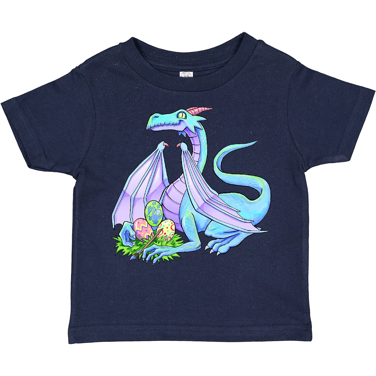 Blue Easter Dragon Toddler T-Shirt for Boys & Girls - Easter Outfit