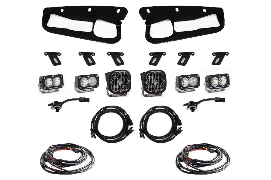 Ford Bronco Baja Designs Clear SAE Fog Pocket Kit - High-Performance Off-Road Lighting for Adventure & Night Driving