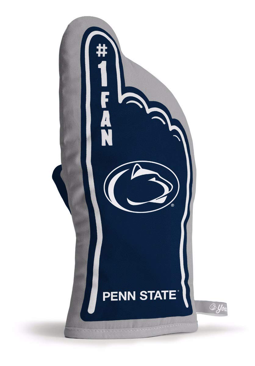 YouTheFan NCAA #1 Oven Mitt - Heat Resistant Kitchen Glove for Baking, Grilling & Cooking - Perfect for College Sports Fans & Home Chefs