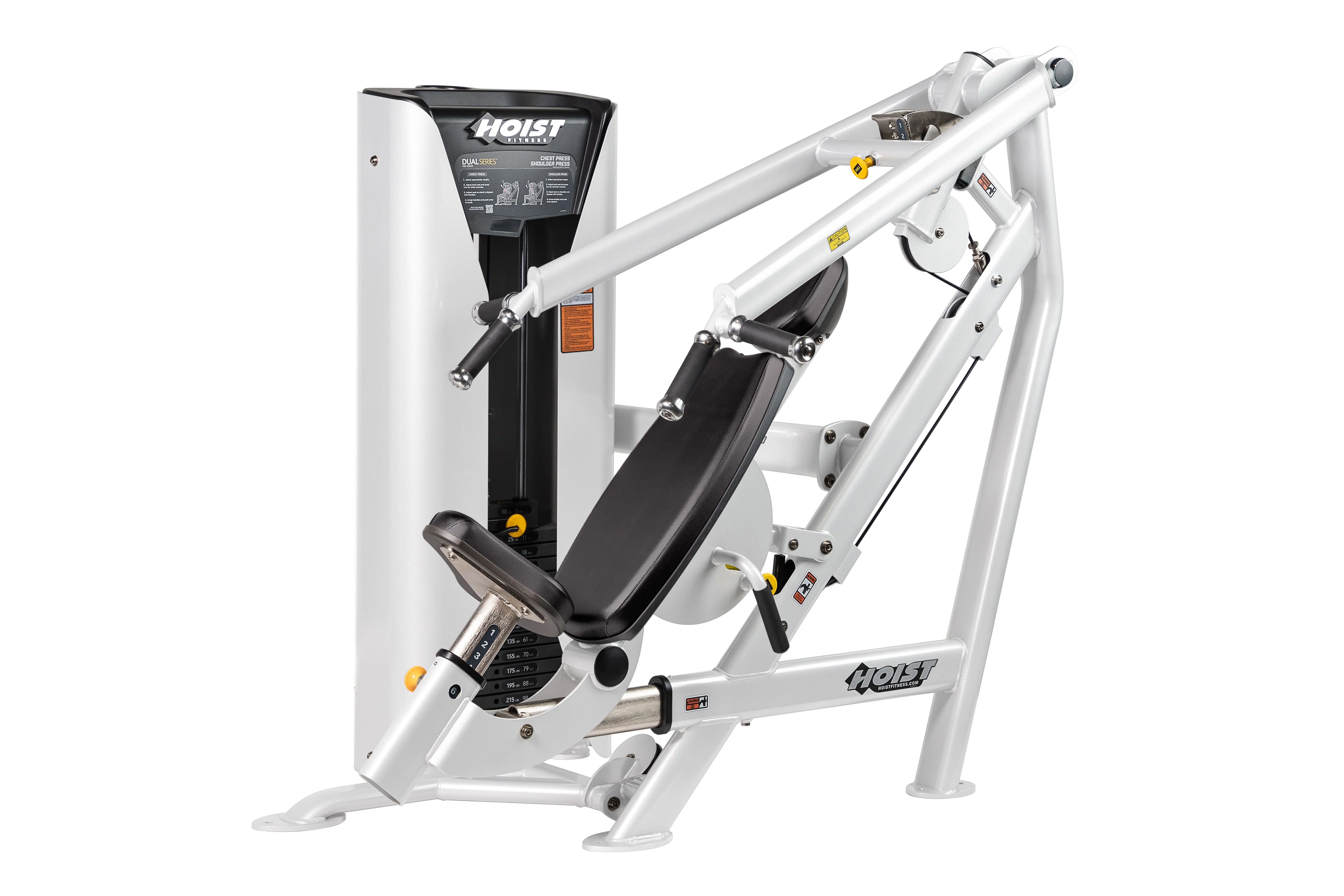 Hoist HD 3300 Chest and Shoulder Press Machine - Commercial Grade Gym Equipment for Home & Fitness Studio Workouts