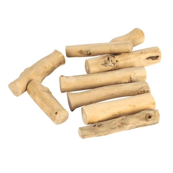 Natural Wood Chews for Small Pets - Moss Hollow & Tweeters Safe Chew Toys for Rabbits, Guinea Pigs, Hamsters | Perfect for Cage Enrichment & Dental Health