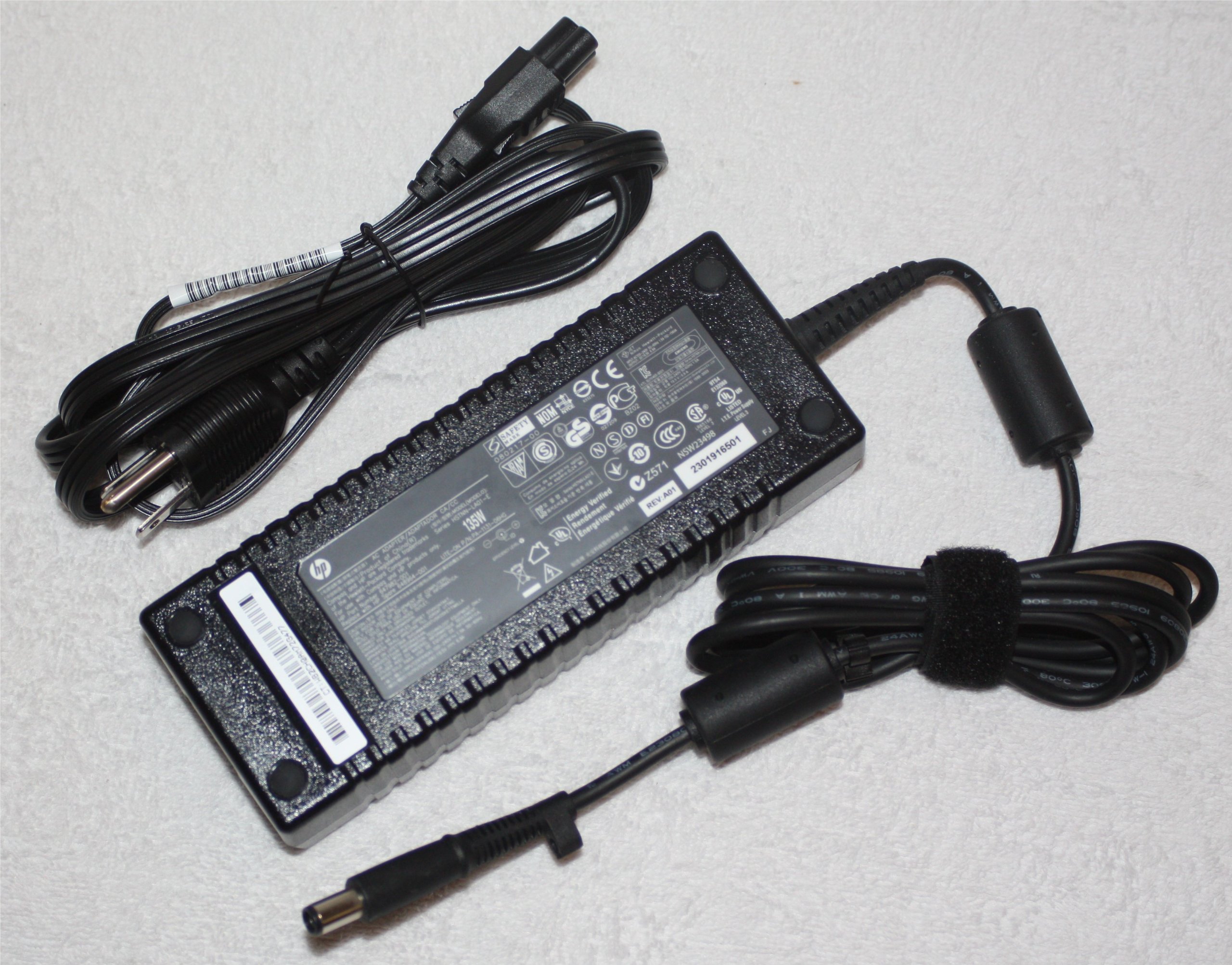 135W AC Adapter Charger for HP Elite 8200 Desktop PC - Replacement Power Supply for HP 648964-001 - Perfect for Home Office & Business Workstations