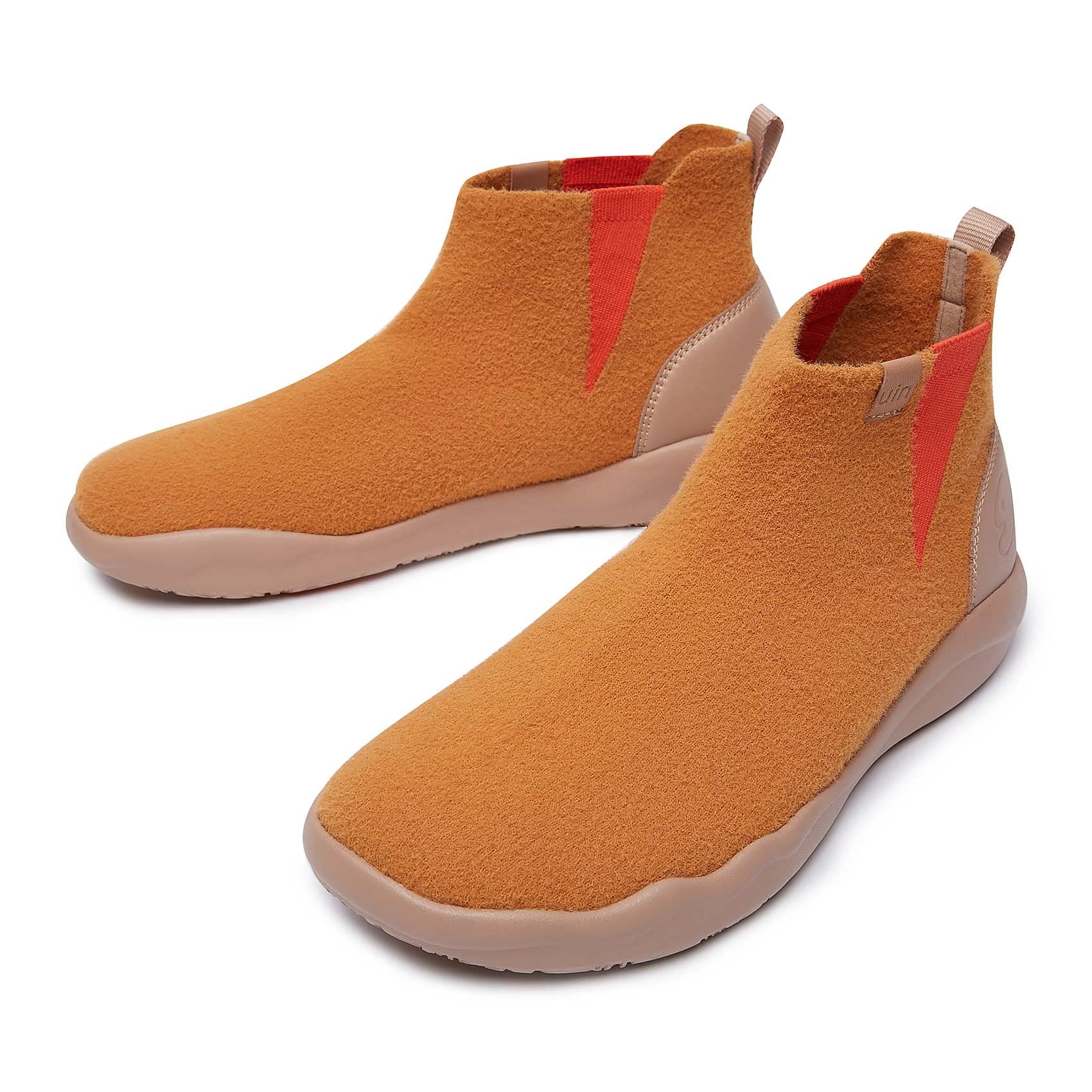 UIN Women's High Top Ankle Boots - Fashionable Casual Walking Shoes with Comfortable Cushioning | Perfect for Daily Wear, Outfits with Jeans & Dresses