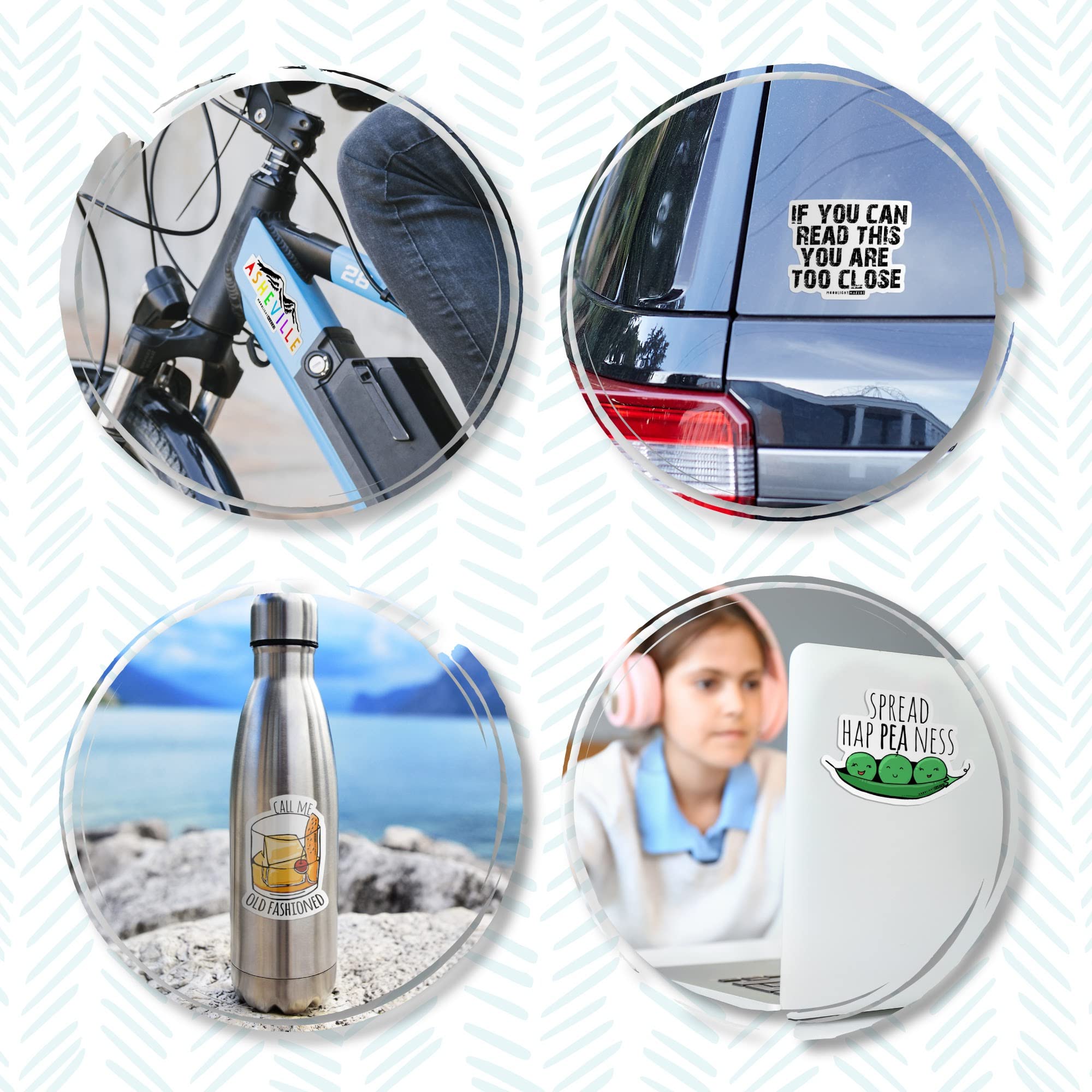 Funny Die Cut Bumper Stickers - Durable Car & Bike Vinyl Decals - Weatherproof Home Sweet Home Design - Perfect for Cars, Trucks, Laptops & Water Bottles