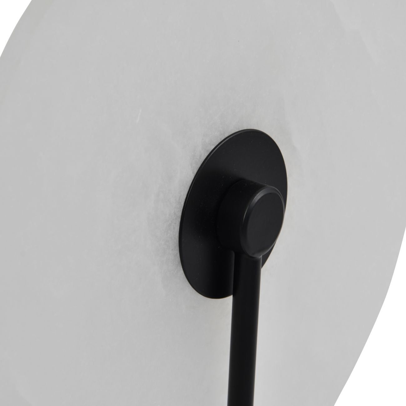 Barkway Marble LED Table Lamp - Modern Bedside Night Light for Living Room, Bedroom & Office - Energy Efficient Dimmable Desk Lamp with USB Port - Perfect for Reading, Working & Relaxing