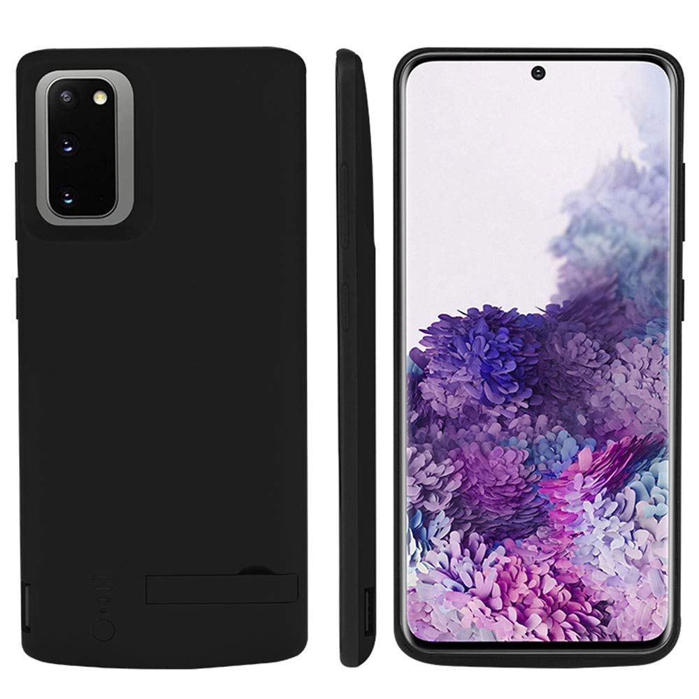 **5000mAh Samsung Galaxy S20 5G Battery Case - Rechargeable Extended Power Bank Charging Case for Galaxy S20 (6.2 inch) | Perfect for Travel, Work & Outdoor Activities**
