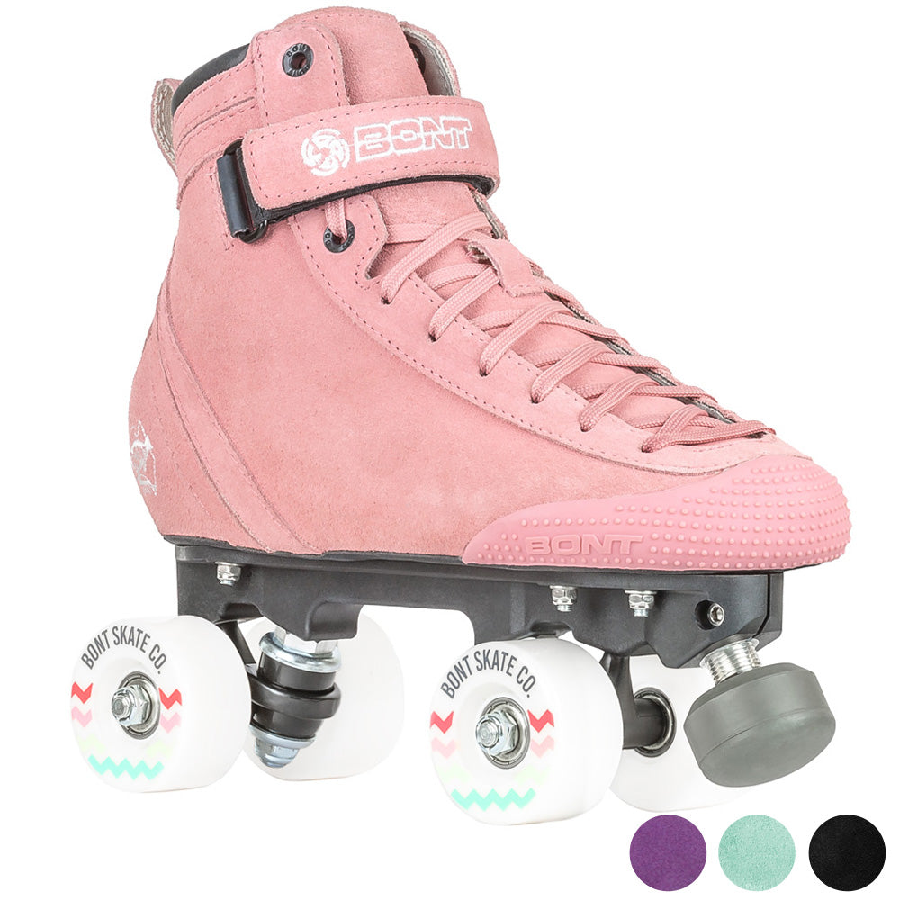 Bont Parkstar Prodigy Glide Quad Skates - Premium Roller Skates for Park Skating, Derby & Outdoor Use - Perfect for Beginners & Advanced Skaters
