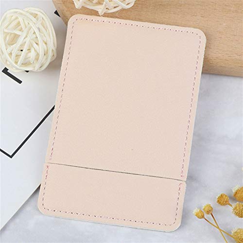 Ultra-Thin Foldable Compact Makeup Mirror - Vanity & Cosmetic Mirror with 2 Colors, Portable Rectangle Design for Travel, Home, and Professional Use | Perfect for Makeup, Skincare, and On-the-Go Touch-Ups (Color: C)