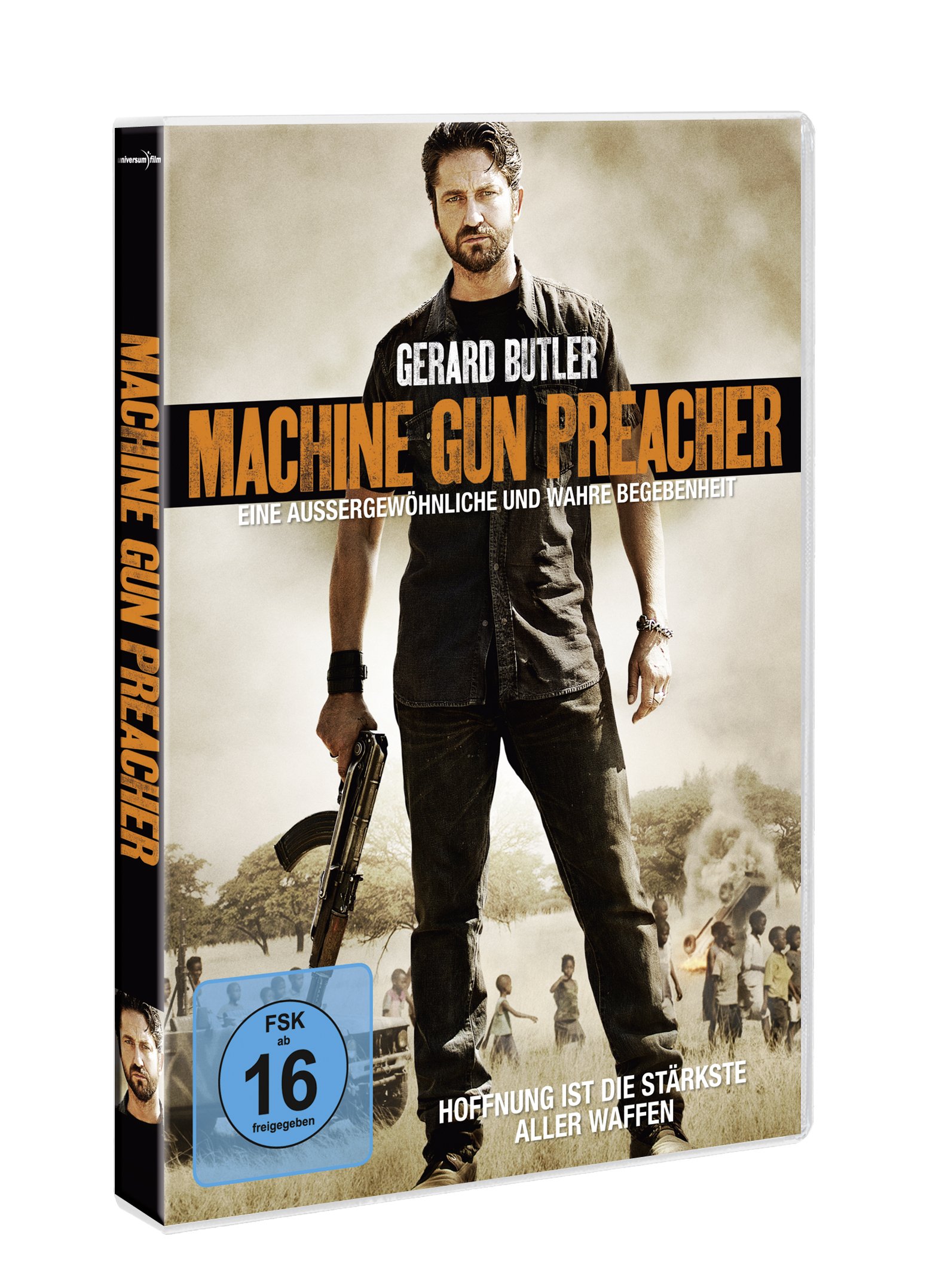 Machine Gun Preacher - Inspirational True Story Movie DVD | Based on Sam Childers' Life | Christian Faith & Redemption Film | Perfect for Movie Nights & Church Group Discussions