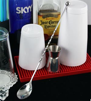 Premium 11-Inch Bar Spoon with Ball Tip - Professional Cocktail Mixing Tool for Bartenders & Home Bars - Perfect for Stirring, Layering & Garnishing Drinks