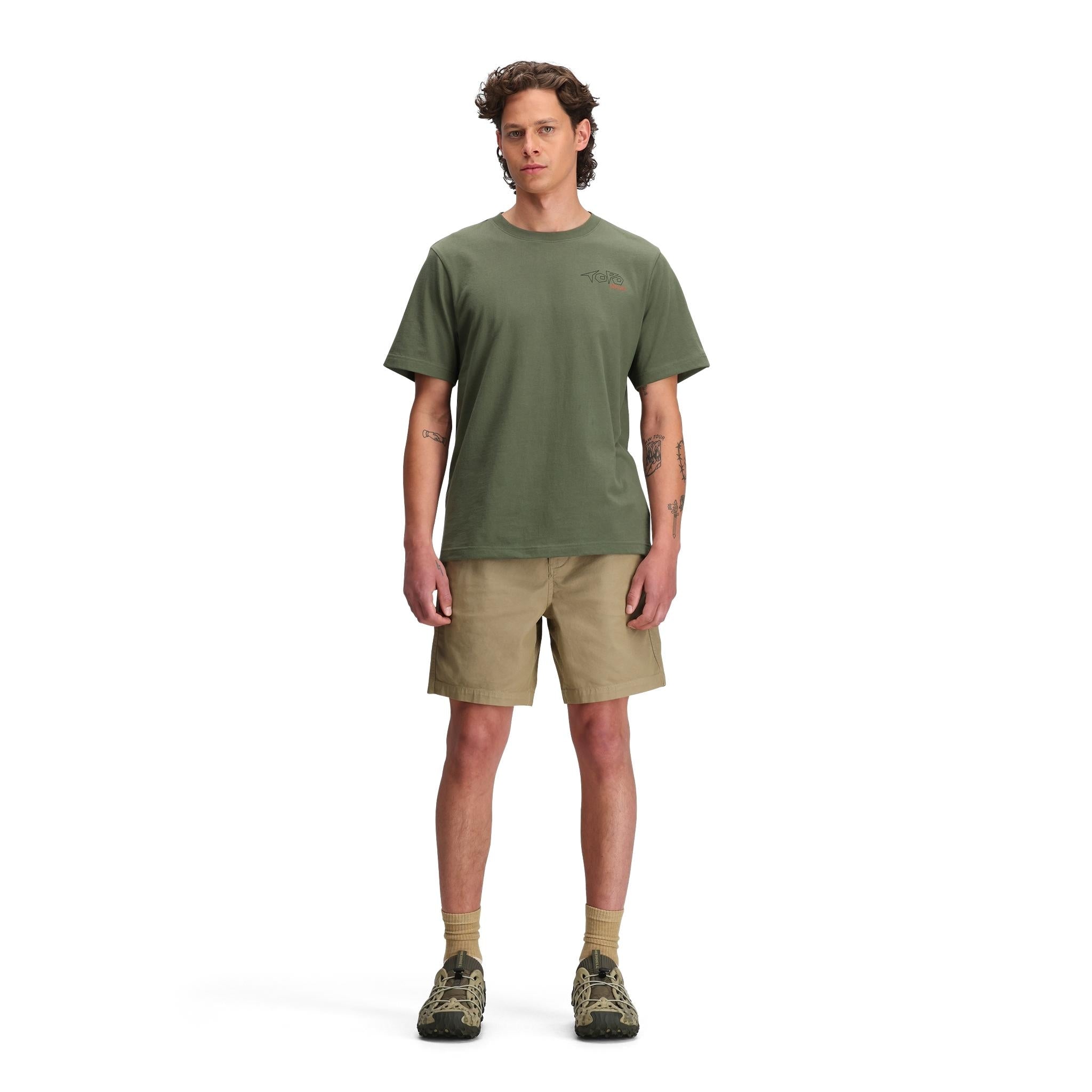 Men's Dirt Shorts - Lightweight & Durable Outdoor Hiking & Camping Shorts for Active Adventures