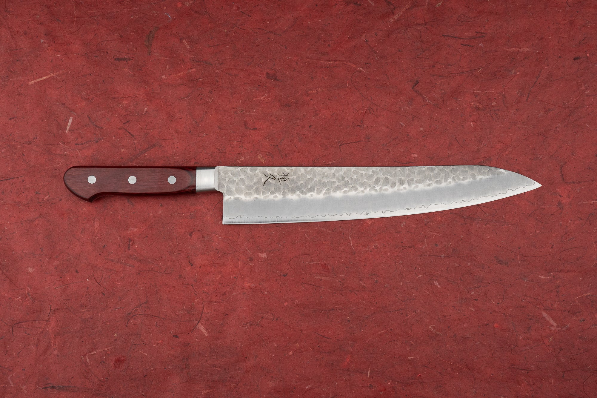 Premium Tsunehisa AUS8 Japanese Chef Knife - 270mm Gyuto with Hammered Tsuchime Finish - Perfect for Slicing, Dicing & Meat Cutting in Professional Kitchens & Home Cooking