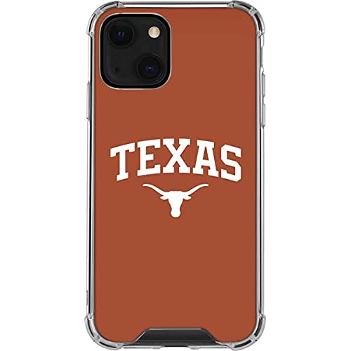 Skinit Clear iPhone 13 Case with Officially Licensed Texas Longhorns Orange Logo - Durable Protective Cover for iPhone 13 | Perfect for Game Days, School Spirit & Longhorns Fans