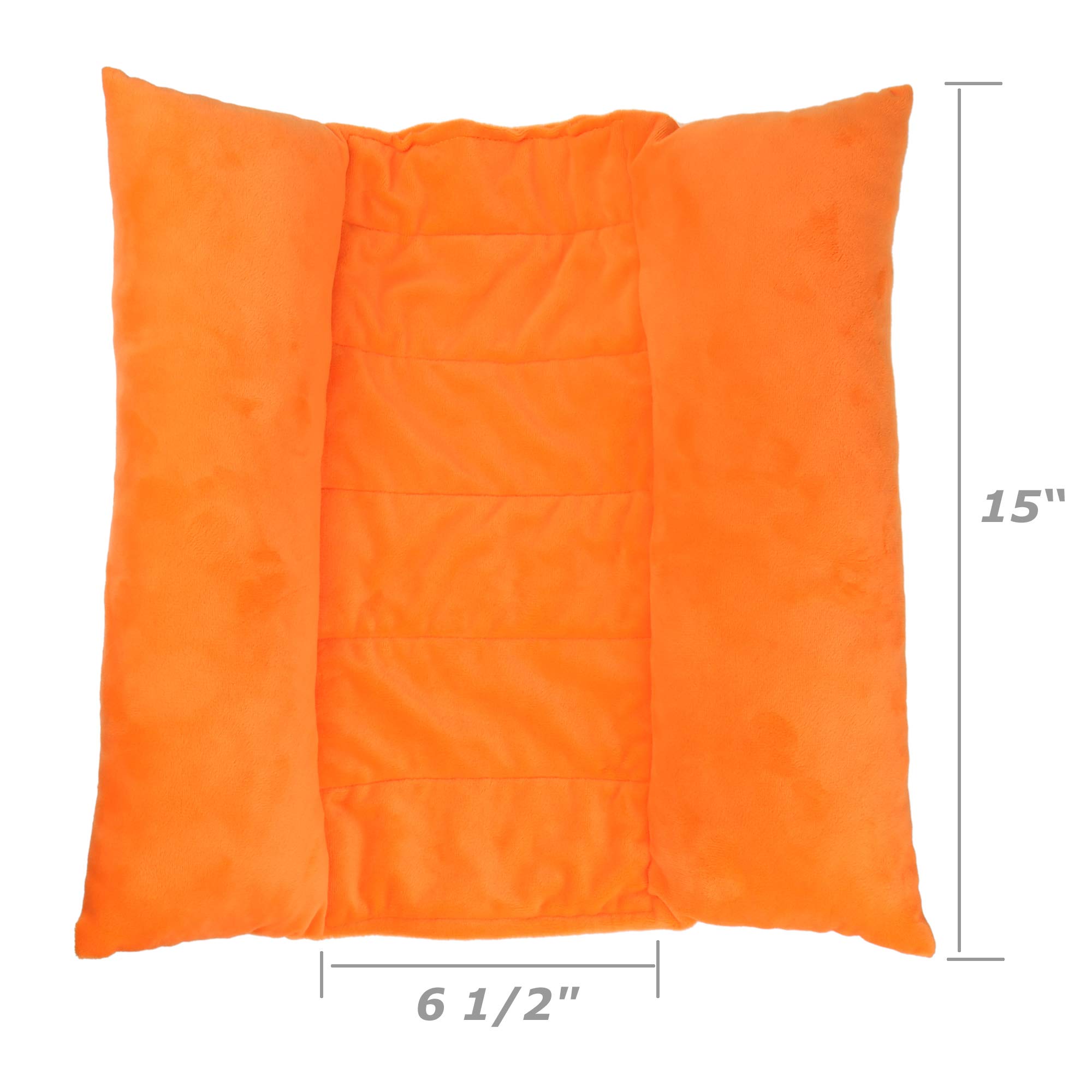 Soft Rabbit Bed Lounger Pillow - Cozy Cuddle Cushion with 2 Cotton Pillows for Bunny Flop Mat & Snuggle Bed - Perfect for Small Pets, Indoor Lounging & Nap Time Comfort