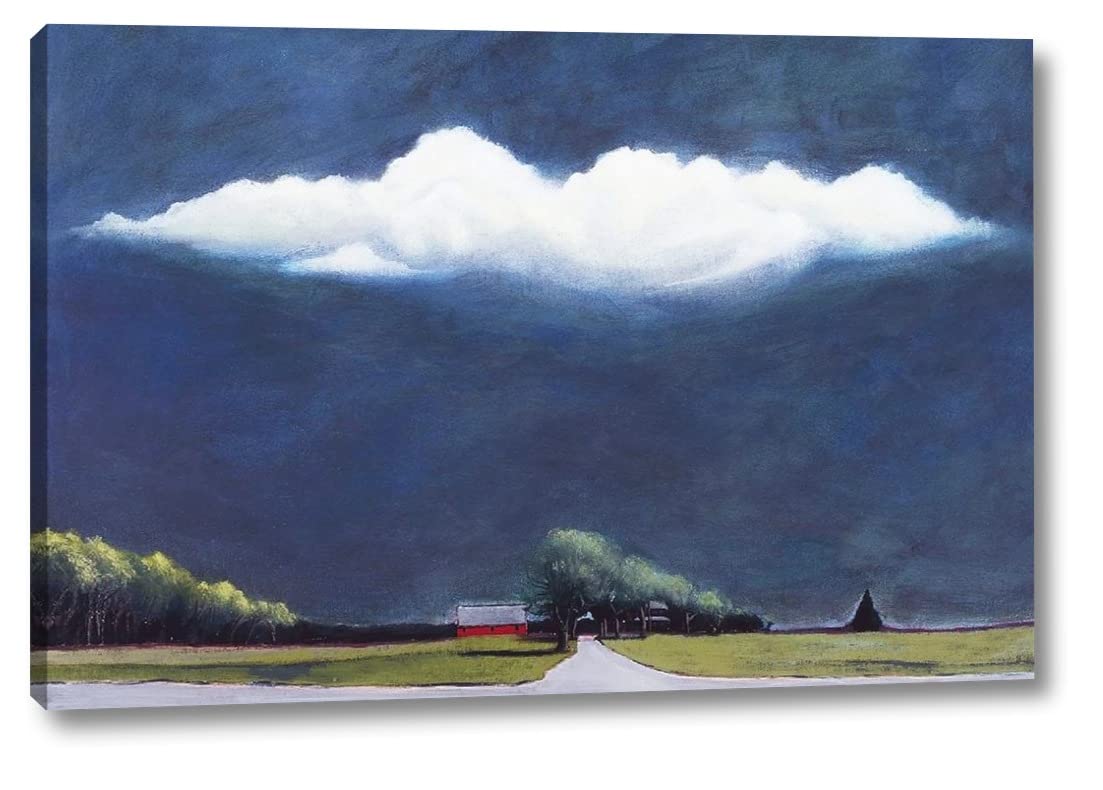 Going To Sag Harbor by Steven Romm - 20x30 Inch Canvas Wall Art Print - Gallery Wrapped Ready to Hang - Perfect for Living Room, Bedroom & Office Decor