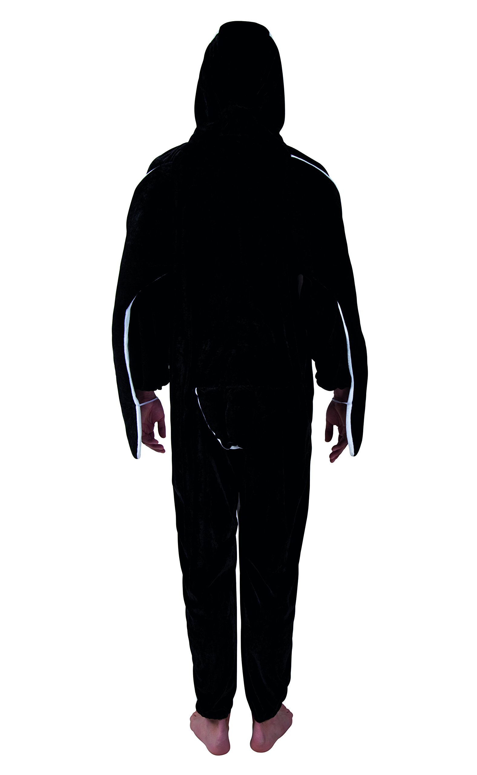 Black and White Plush Costume Suit for Adults (Max Height 1.65m) - Perfect for Halloween, Cosplay, and Themed Parties