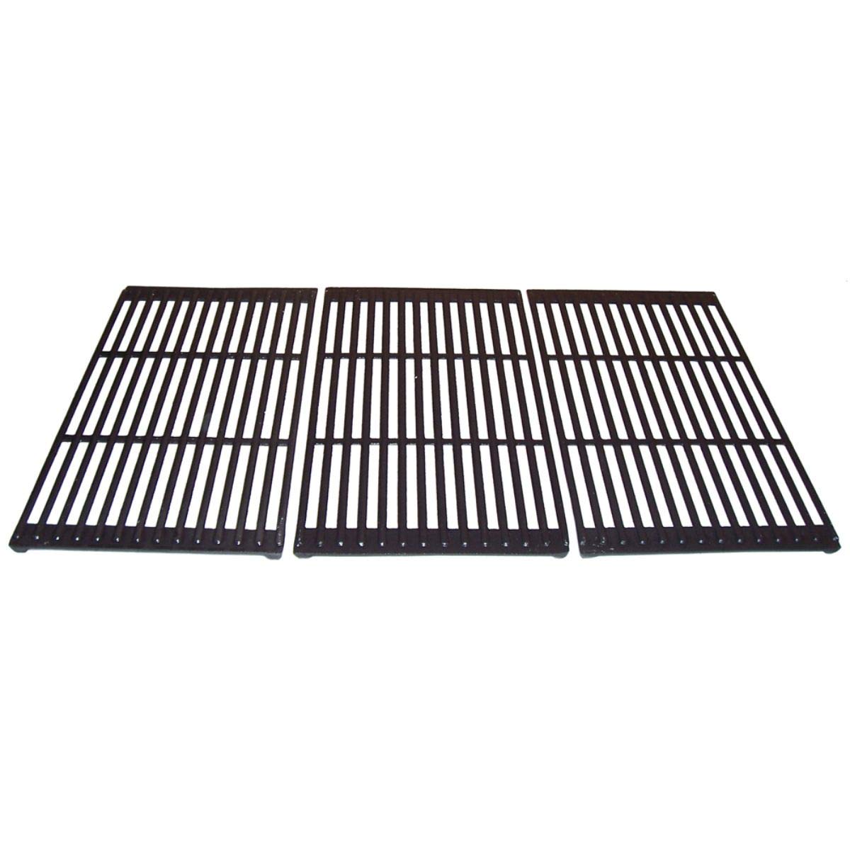 Premium 3-Piece Matte Cast Iron Cooking Grid for Brinkmann & Centro Gas Grills - 31.5 Inch Heavy Duty Grill Grates for Outdoor BBQ, Grilling, and Smoking - Perfect for Backyard Cookouts, Camping, and Tailgating Parties