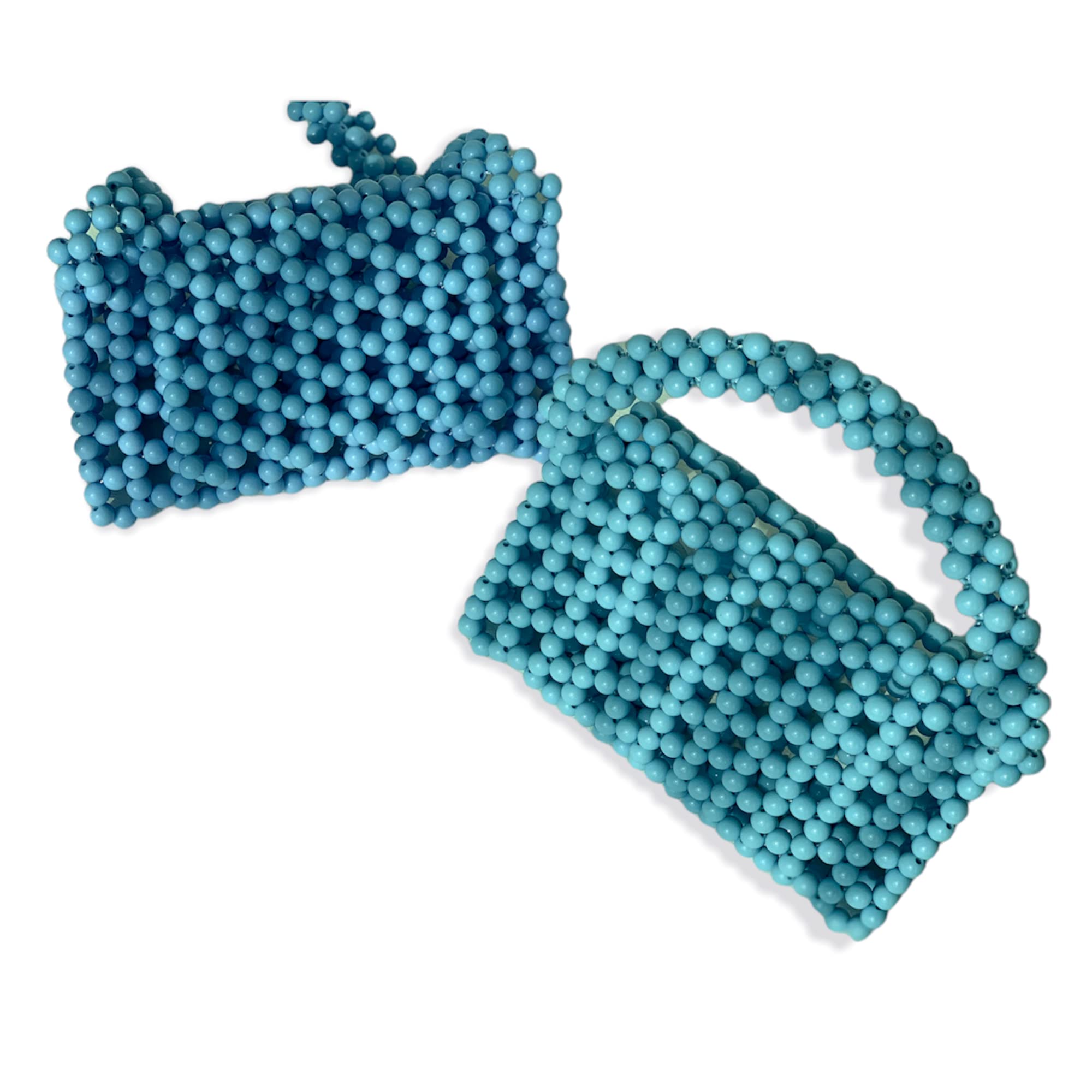Elegant Crystal Beaded Handbag - Pearl Embellished Shoulder Bag & Mini Tote for Women | Perfect for Evening Parties, Weddings & Special Occasions