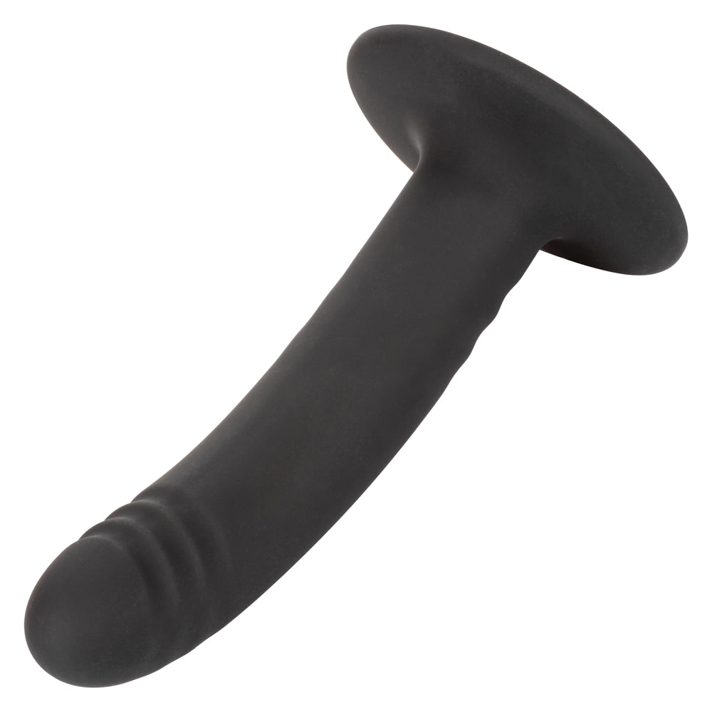 Boundless 6 Ridged Silicone Dildo with Strong Suction Cup - Realistic Textured Adult Toy for Solo Play & Couples Use