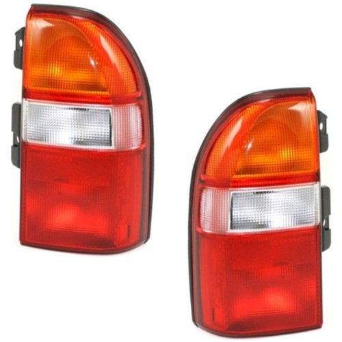 Compatible Tail Light Pair Set for 1999-2004 Chevy Tracker & 2002-2003 Suzuki XL7 - Rear Brake Lamp Replacement - Perfect for Off-Roading, Camping & Daily Driving