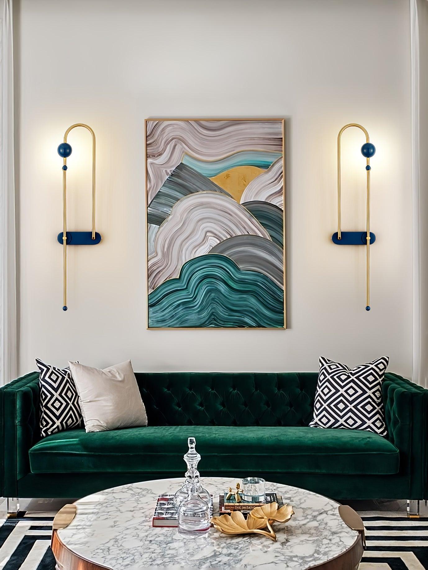 Energy-Efficient LED Wall Lamp for Home & Office - Modern Electrical Circuit Design Lighting Fixture - Perfect for Bedroom, Living Room, and Hallway Decor