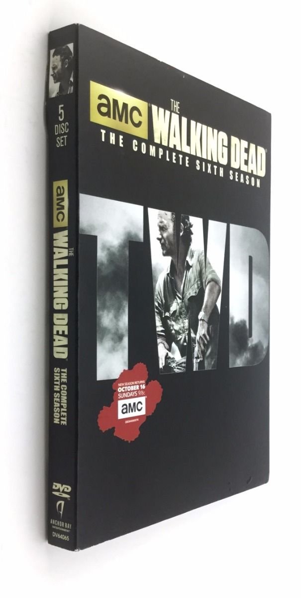 The Walking Dead Season 6 DVD Box Set - Complete TV Series with Bonus Features | Perfect for Horror Fans & Zombie Apocalypse Enthusiasts | Great for Movie Nights, Gifts & Collectors