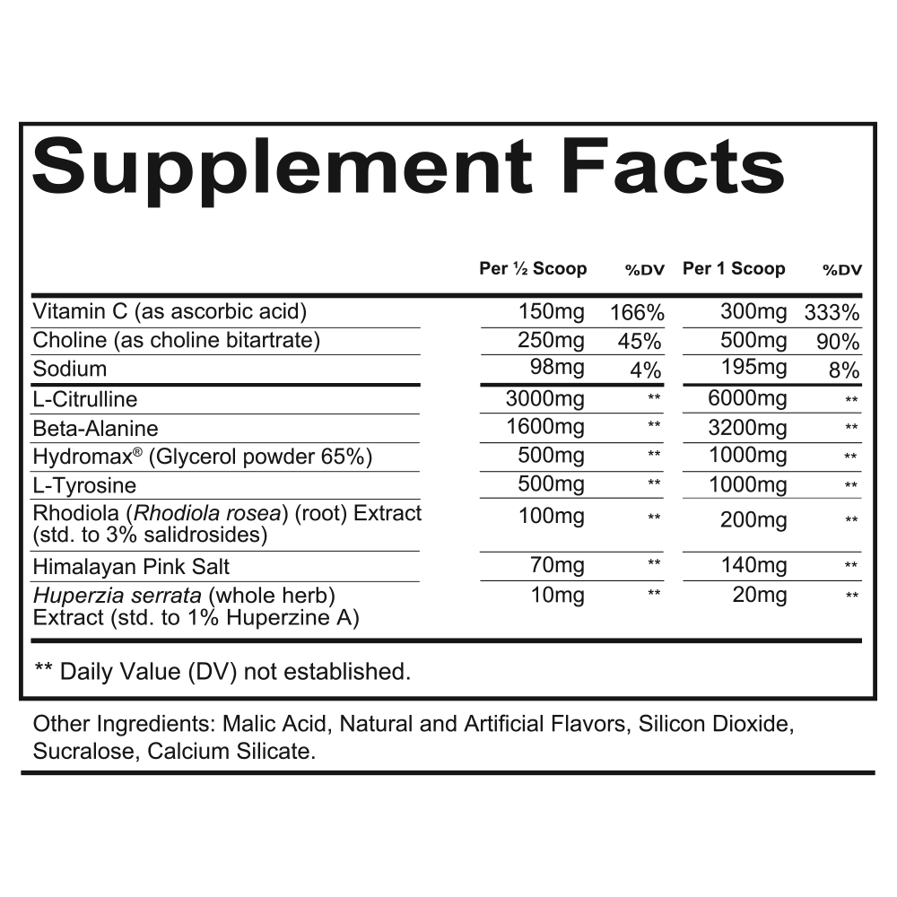 Redcon1 Total War Pump Non-Stim Pre-Workout Powder - Muscle Pump & Endurance Booster for Gym & Fitness Training