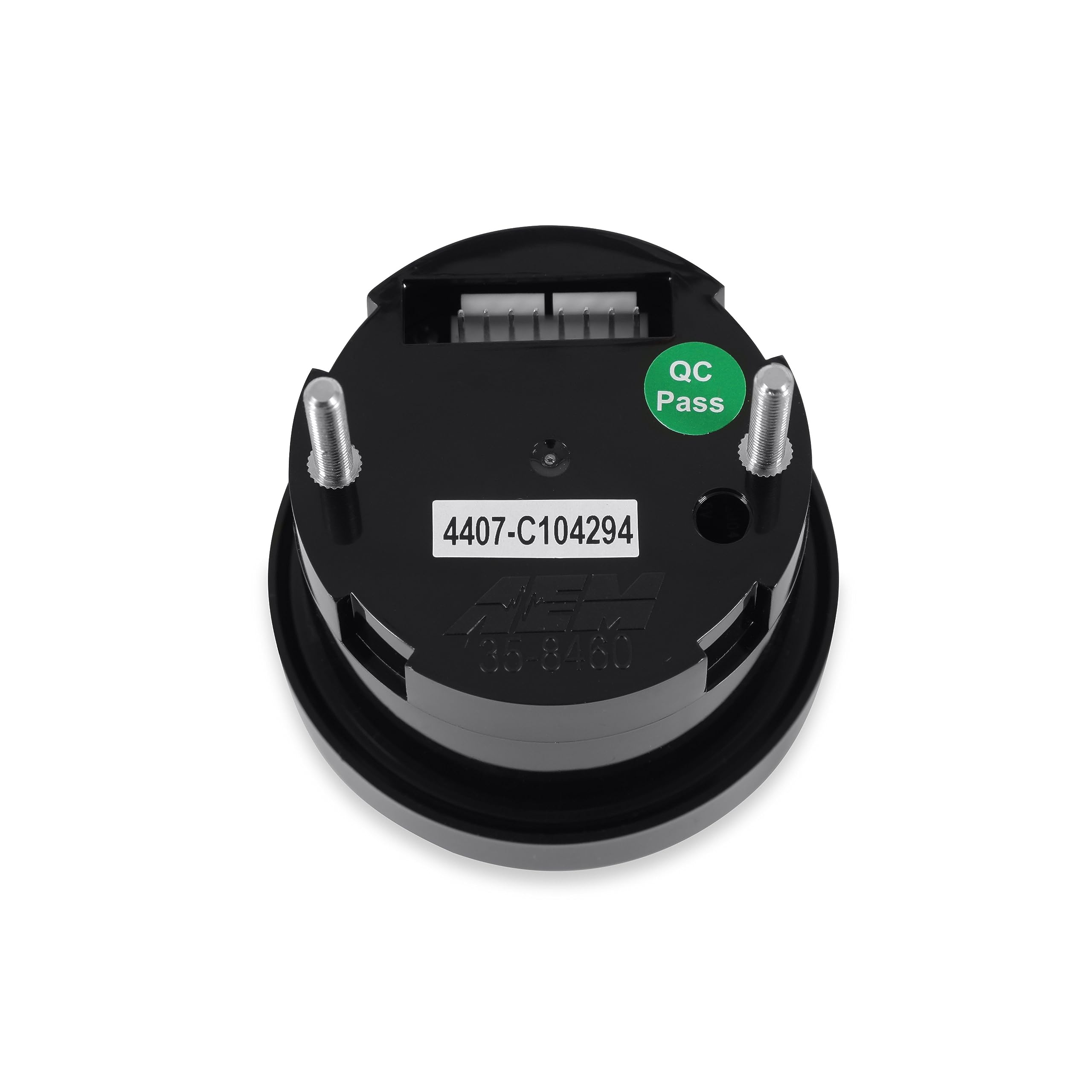 AEM 30-4401 0-100 PSI Oil & Fuel Pressure Gauge - High Performance Automotive & Marine Engine Monitoring for Racing, Off-Road & Industrial Applications