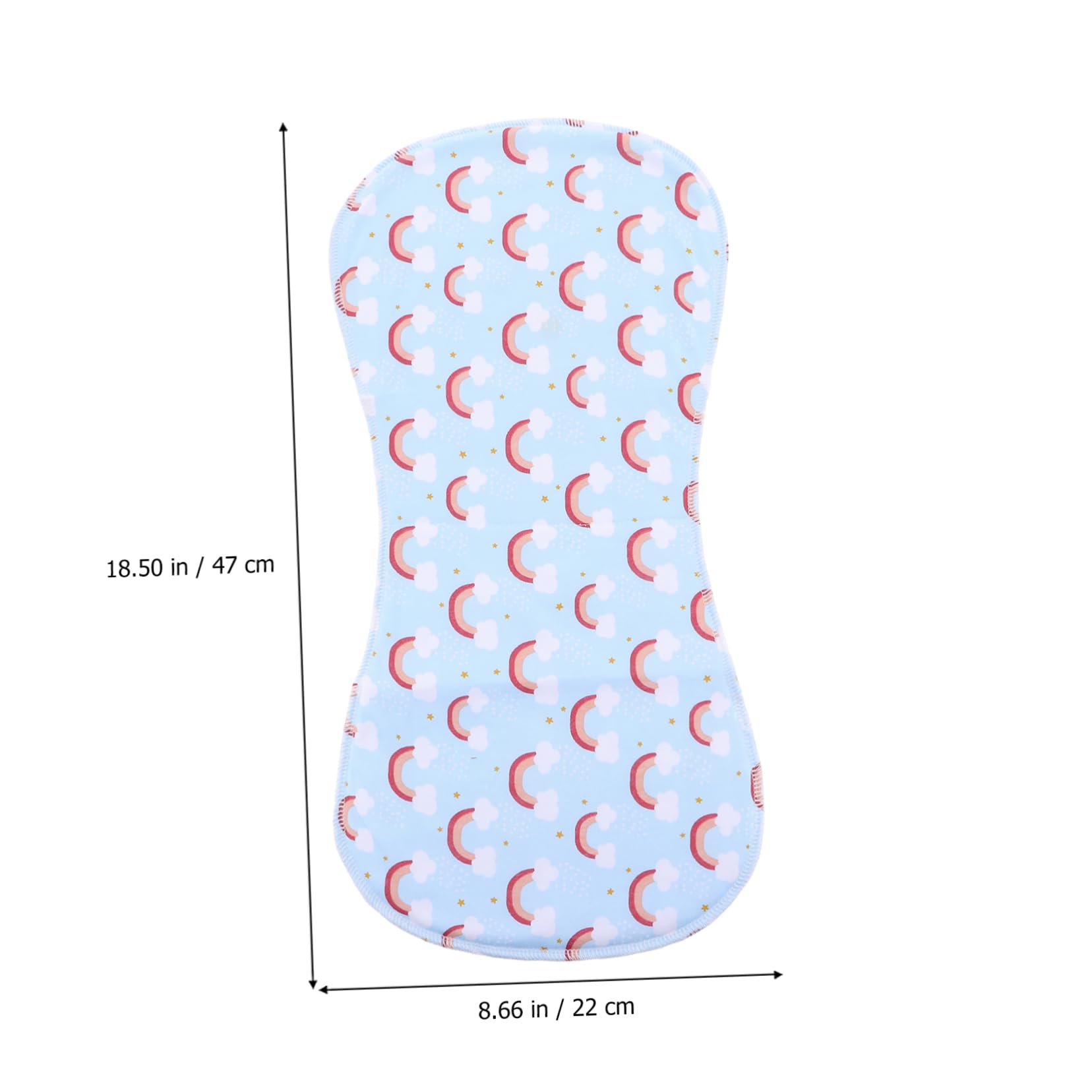 HEMOTON 9-Piece Baby Spit-Up Cloth Set - Soft Cotton Burp Towels & Bibs for Newborns & Infants - Essential Nursing & Feeding Accessories for Mess-Free Mealtime