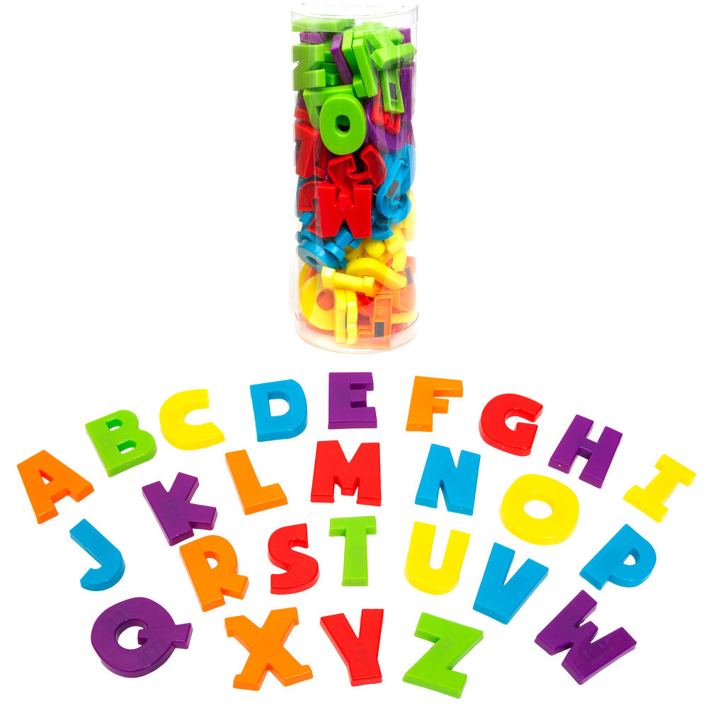 Boley Magnetic Alphabet & Number Set - 120pc Colorful ABC & 123 Learning Toys for Kids Ages 3+ | Preschool Educational Playset for Refrigerator, Whiteboard & Homeschooling Activities