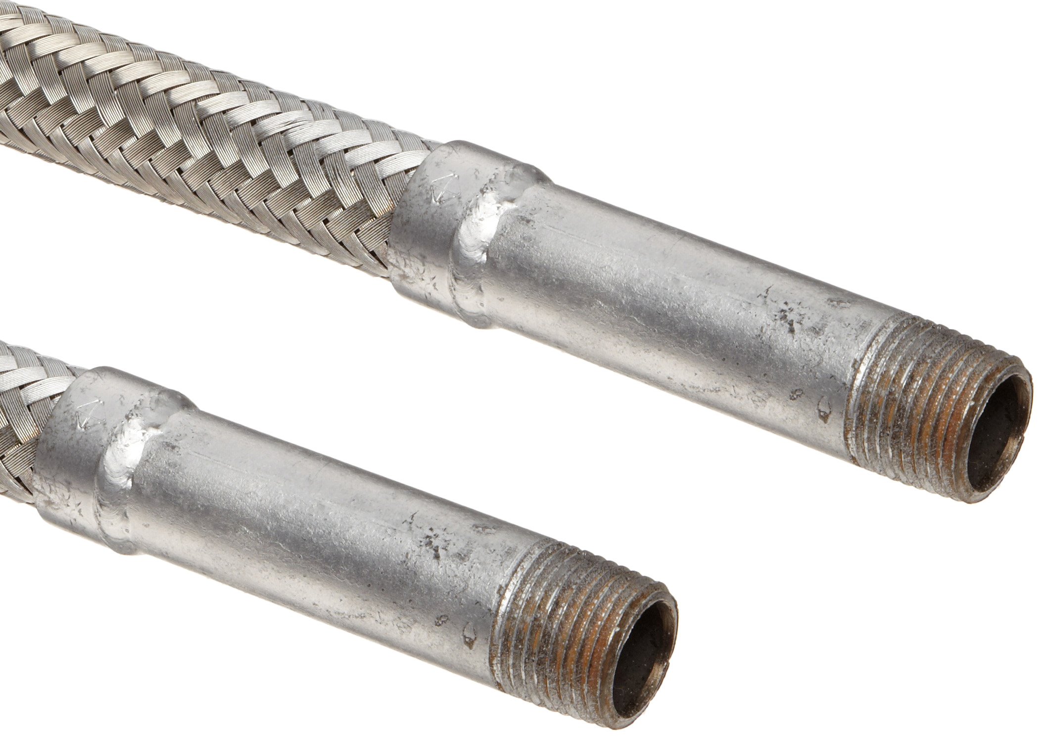 Stainless Steel 321 Flexible Hose Assembly - 1/2