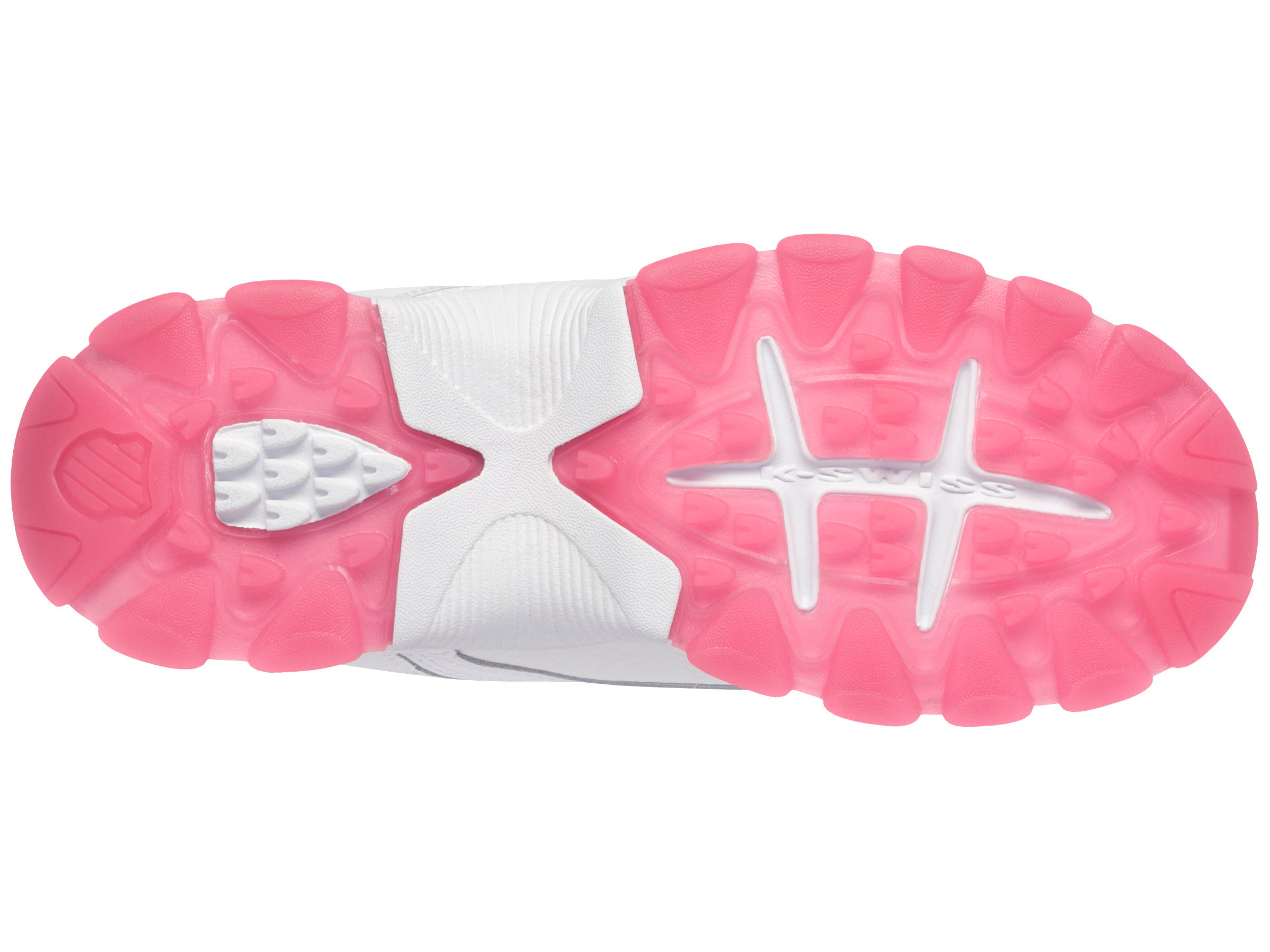 CALI TRAIL Running Shoes for Women - White/Shock Pink | Lightweight Athletic Sneakers for Jogging, Gym Workouts & Outdoor Activities