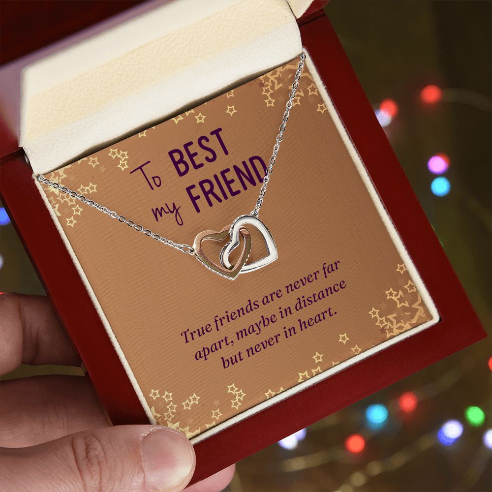Best Friend Gifts for Women - Birthday Christmas Jewelry Necklace - Meaningful Friendship Present for Her - Perfect for Anniversaries, Graduation & Special Occasions
