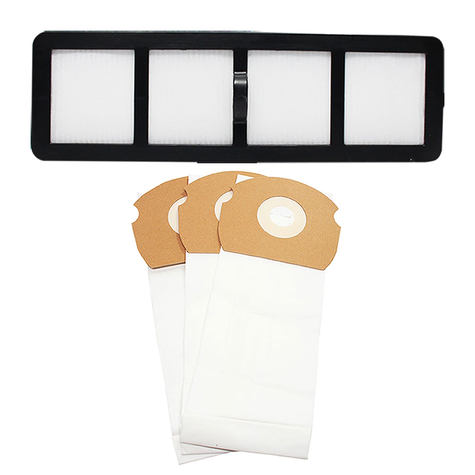 Upstart Battery 3 Replacement Vacuum Bags & HEPA Filter for Eureka AS1050 - Compatible with Eureka AS Vacuum Bag & EF-6 Filter - Perfect for Home Cleaning and Allergies Relief