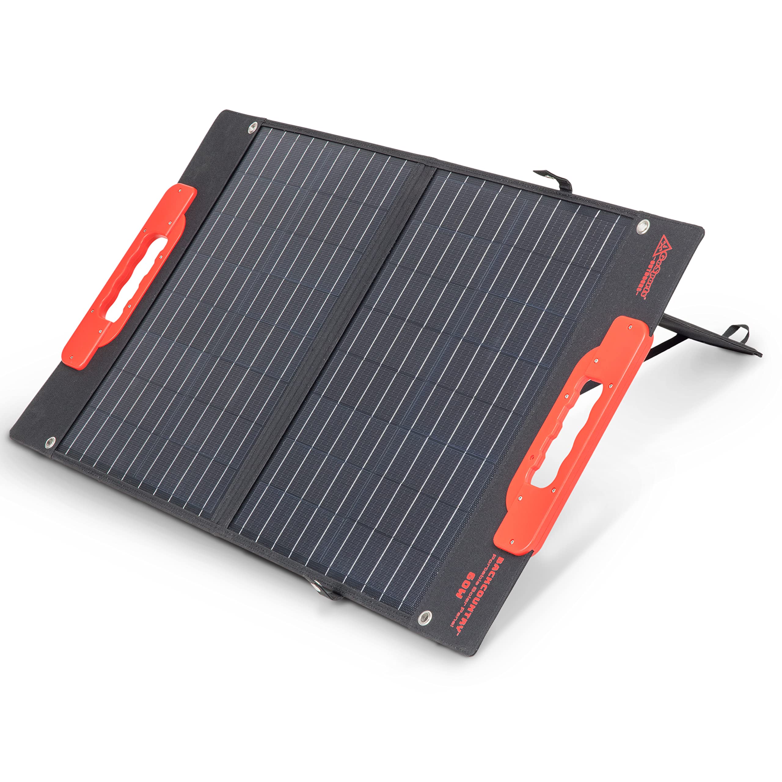 GoSports 60W Portable Solar Panel for Camping, Hiking & Backpacking - Lightweight & Waterproof for Outdoor Adventures - Perfect for Charging Phones, Tablets & Small Devices Off-Grid