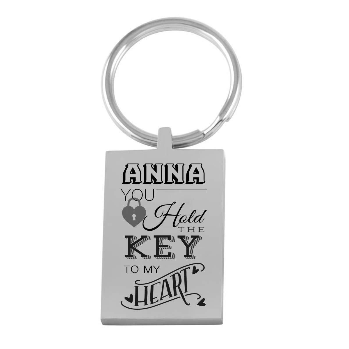 Valentines Day Gift Keychain for Husband Boyfriend - Romantic 'You Hold The Key to My Heart' Love Key Ring - Anniversary Birthday Gifts for Couples - Perfect for Women & Men - Great for Romantic Surprises, Date Nights & Keepsakes