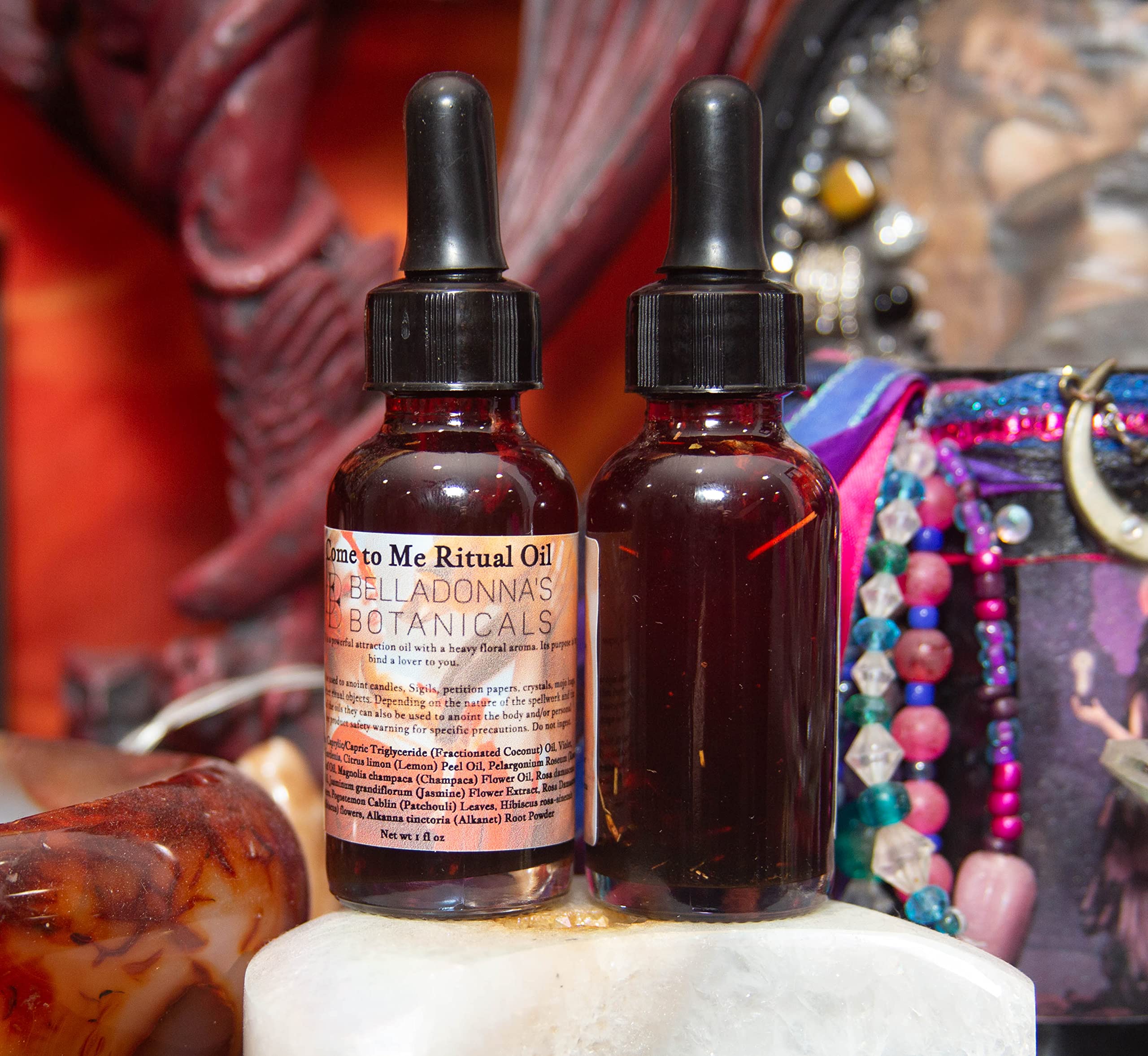 Come to Me Ritual Oil - Love Attraction & Romance Essential Oil Blend for Spells, Meditation & Spiritual Practices