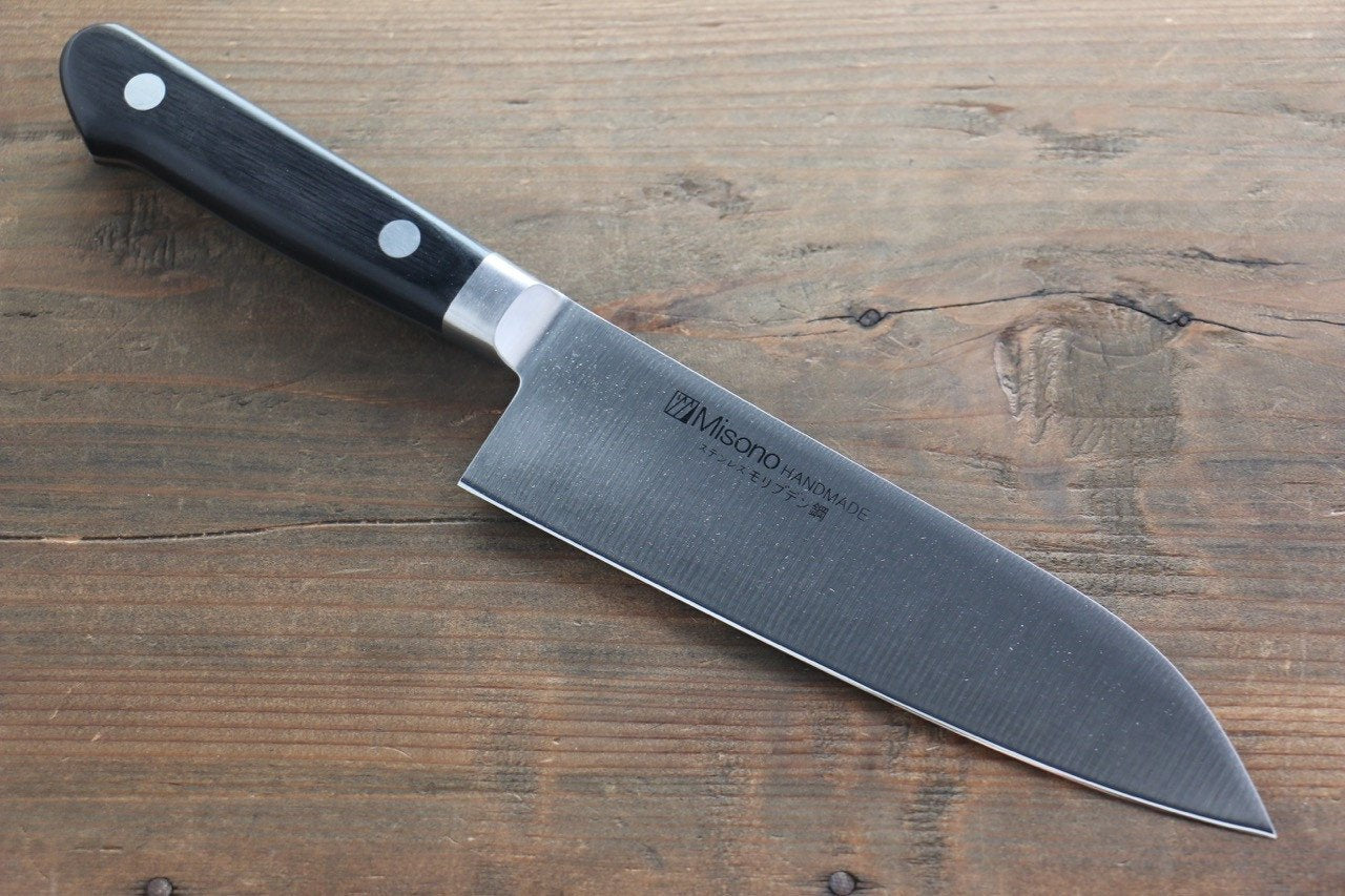 Premium Misono Molybdenum Santoku Knife 160mm - Japanese Chef Knife for Professional Cooking, Slicing & Dicing - Perfect for Home Chefs & Culinary Enthusiasts