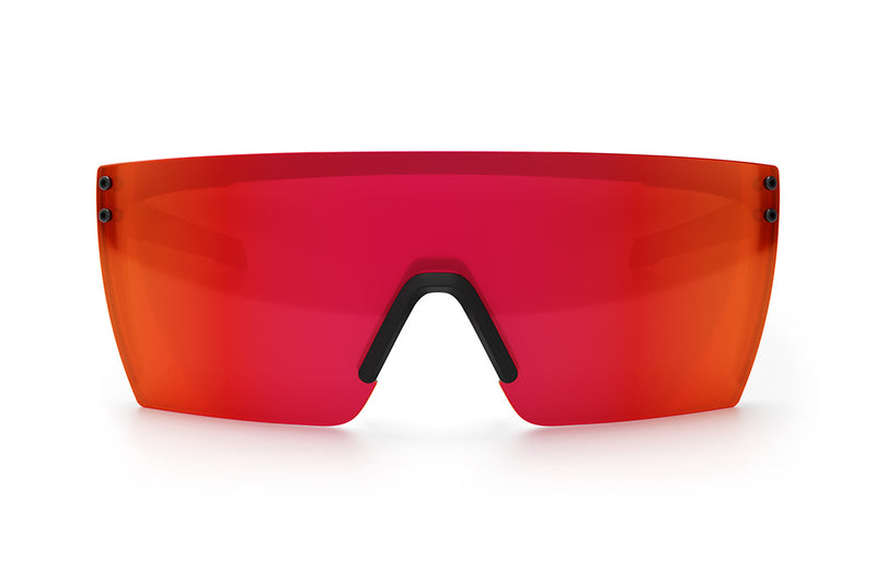 PERFORMANCE XL LAZER Polarized Sunglasses - Red/Orange Lens - ANSI Z87+ Safety Rated - for Cycling, Running & Outdoor Sports