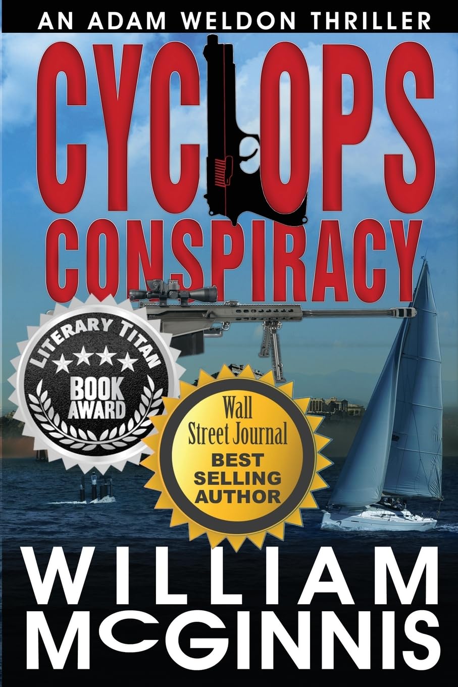 Cyclops Conspiracy - Adam Weldon Thriller by William McGinnis | Action Mystery Novel