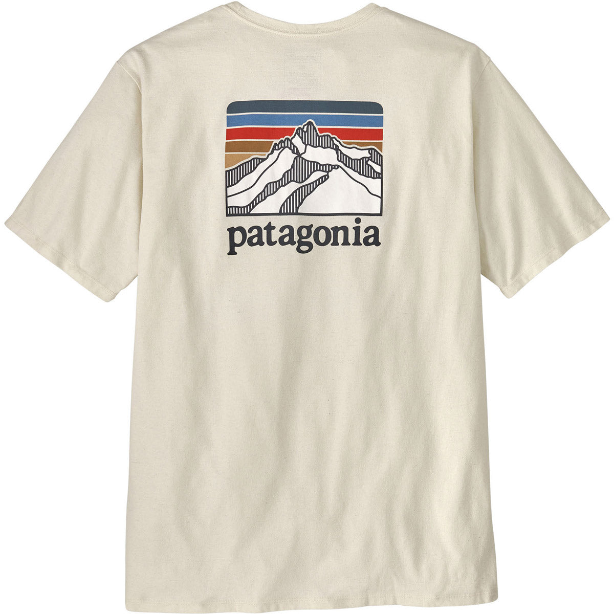 Men's Line Logo Ridge Pocket T-Shirt - Comfortable Casual Tee for Everyday Wear, Street Style & Outdoor Activities
